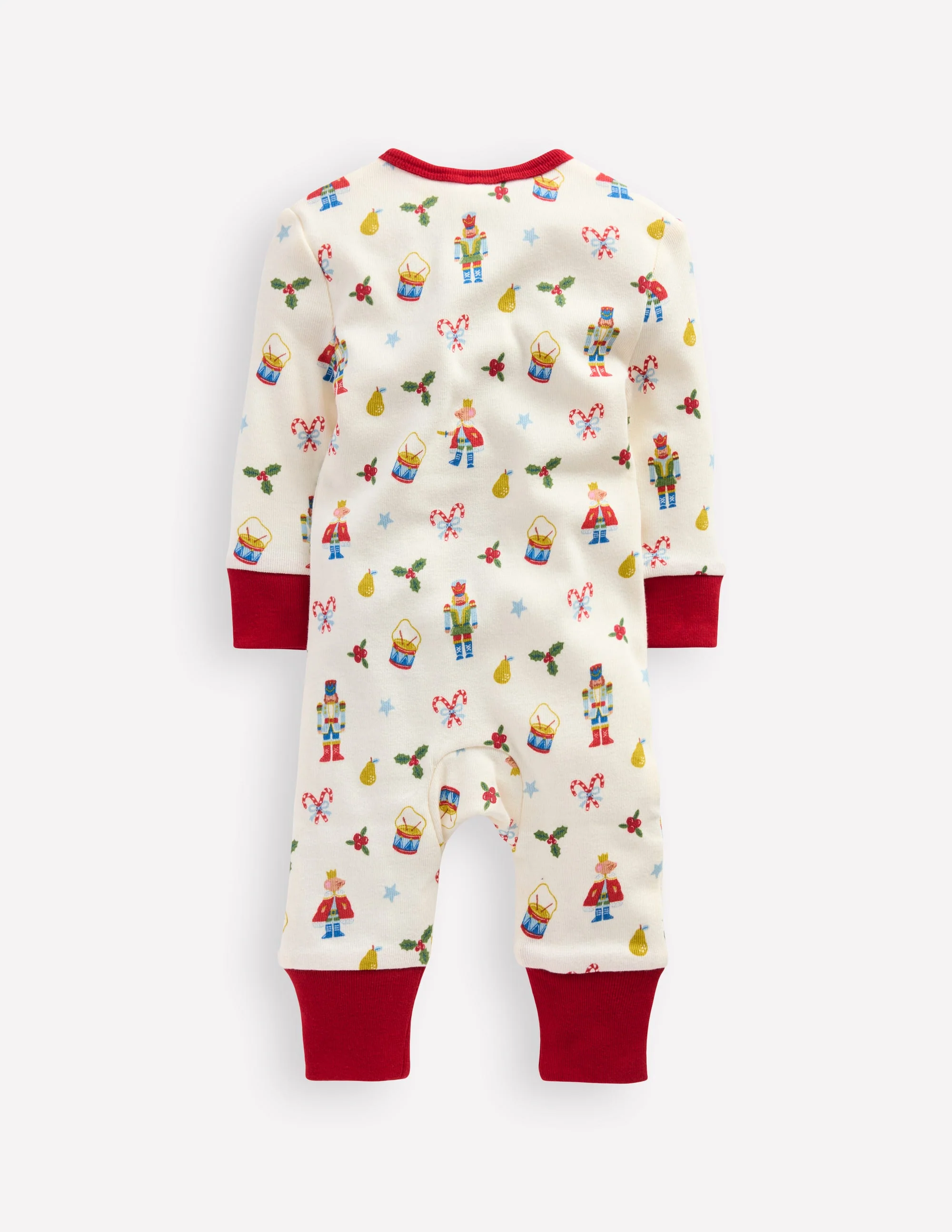 All-in-One-Jersey-Strampler-Naturweiß Festlich - Image 2