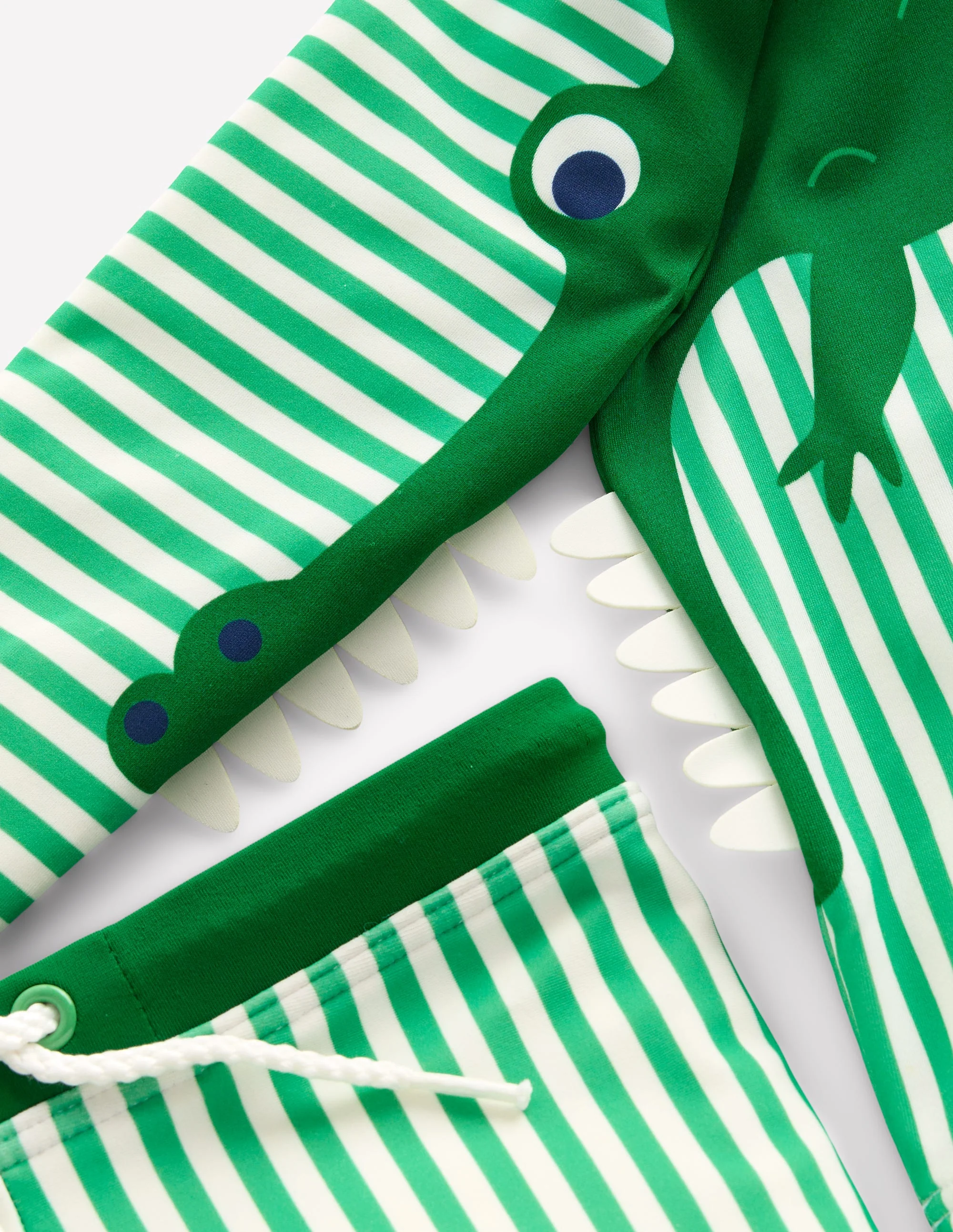 Badeshirt-Set-Grün Krokodil - Image 3