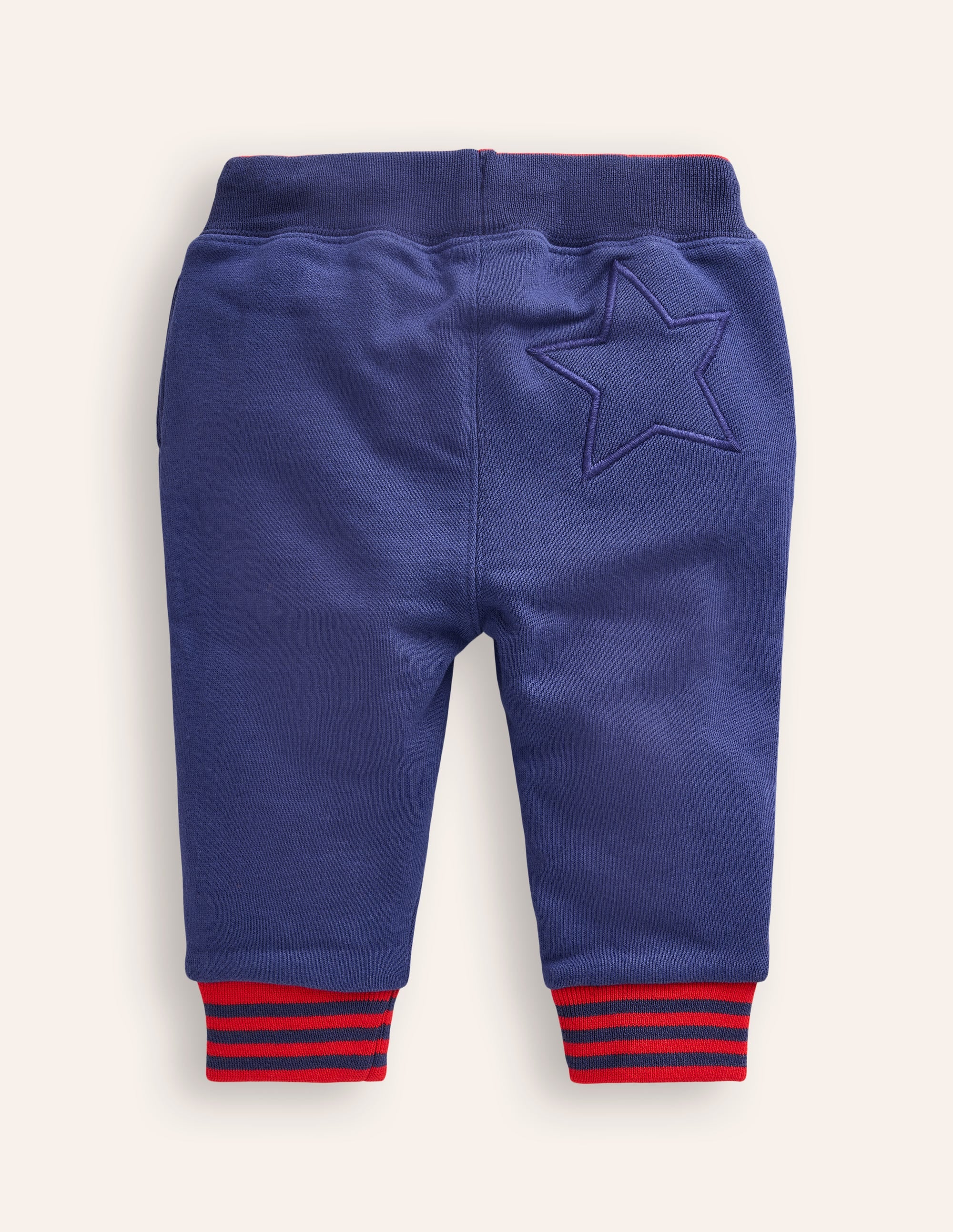Basic-Jerseyhose-Aristocratic Blue/ Ivory Stripe - Image 2