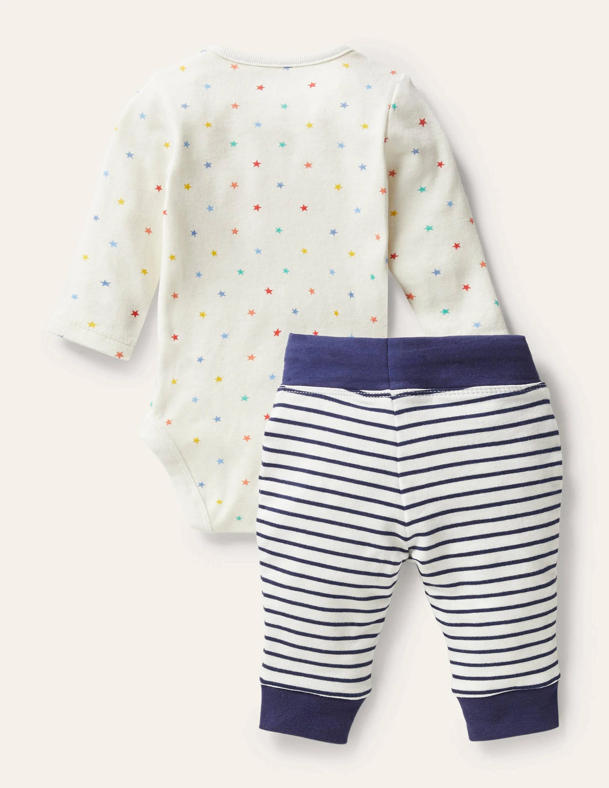 Body- und Leggings-Set mit Sternen-Bunt, Sterne - Image 2