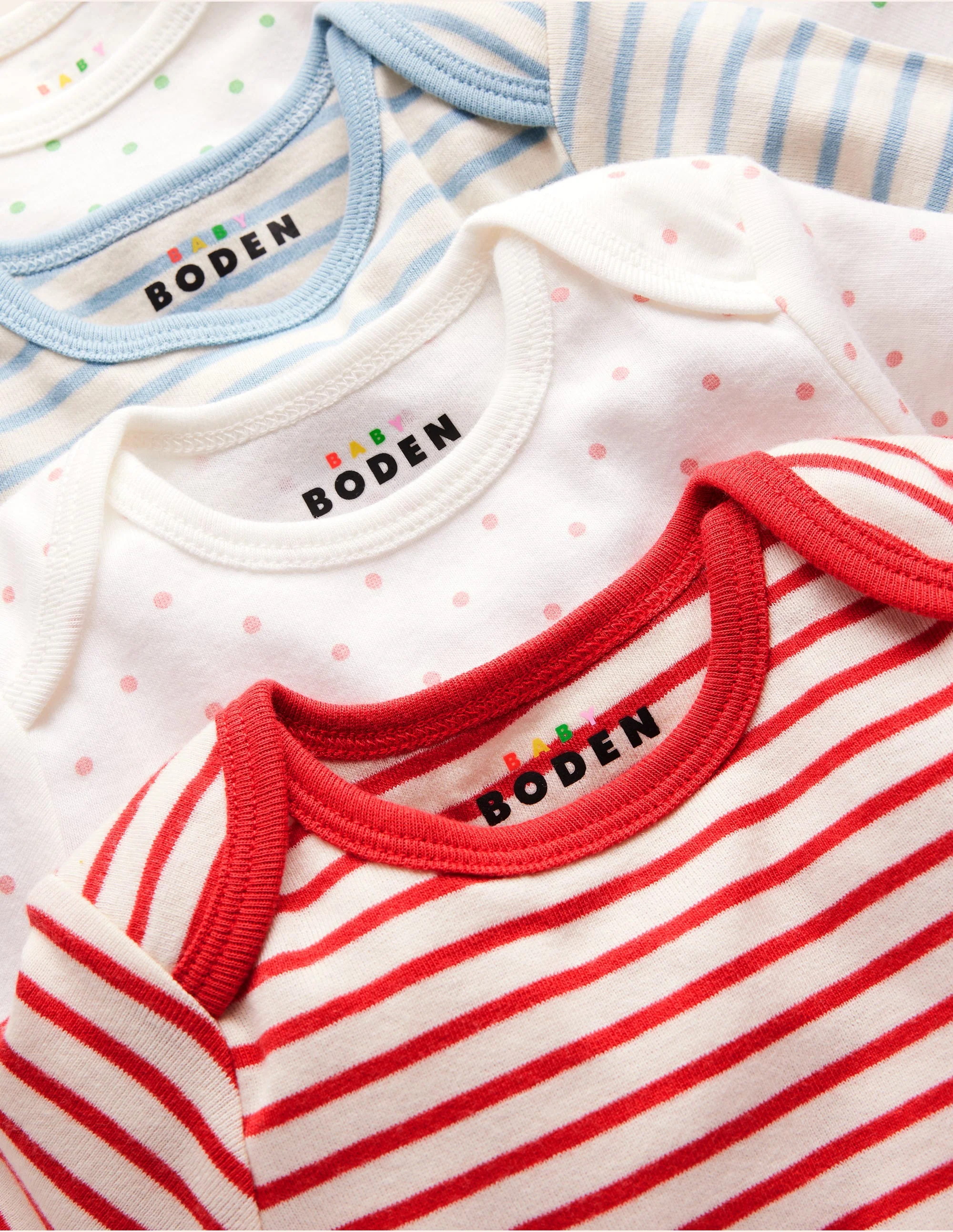 Bodys im 5er-Pack-Regenbogenstreifen - Image 3