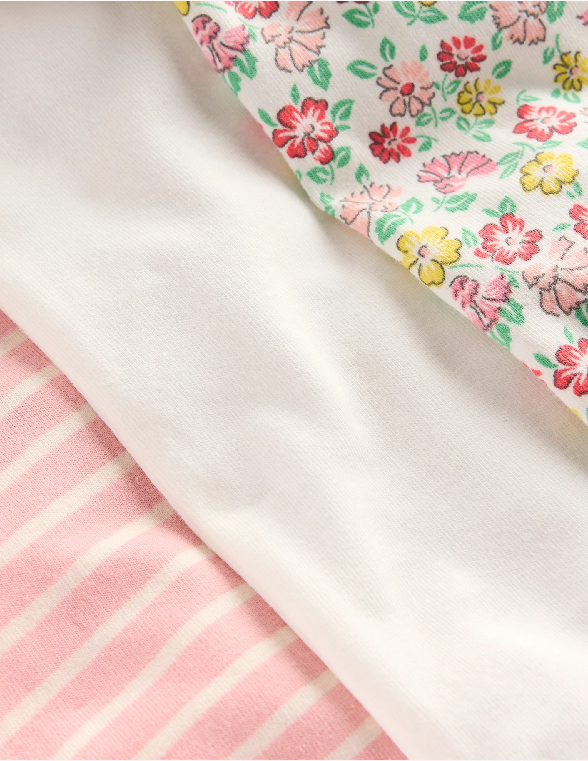Bodys mit Blumenmuster im 3er-Pack-Bunt Blumenbeet Set - Image 3