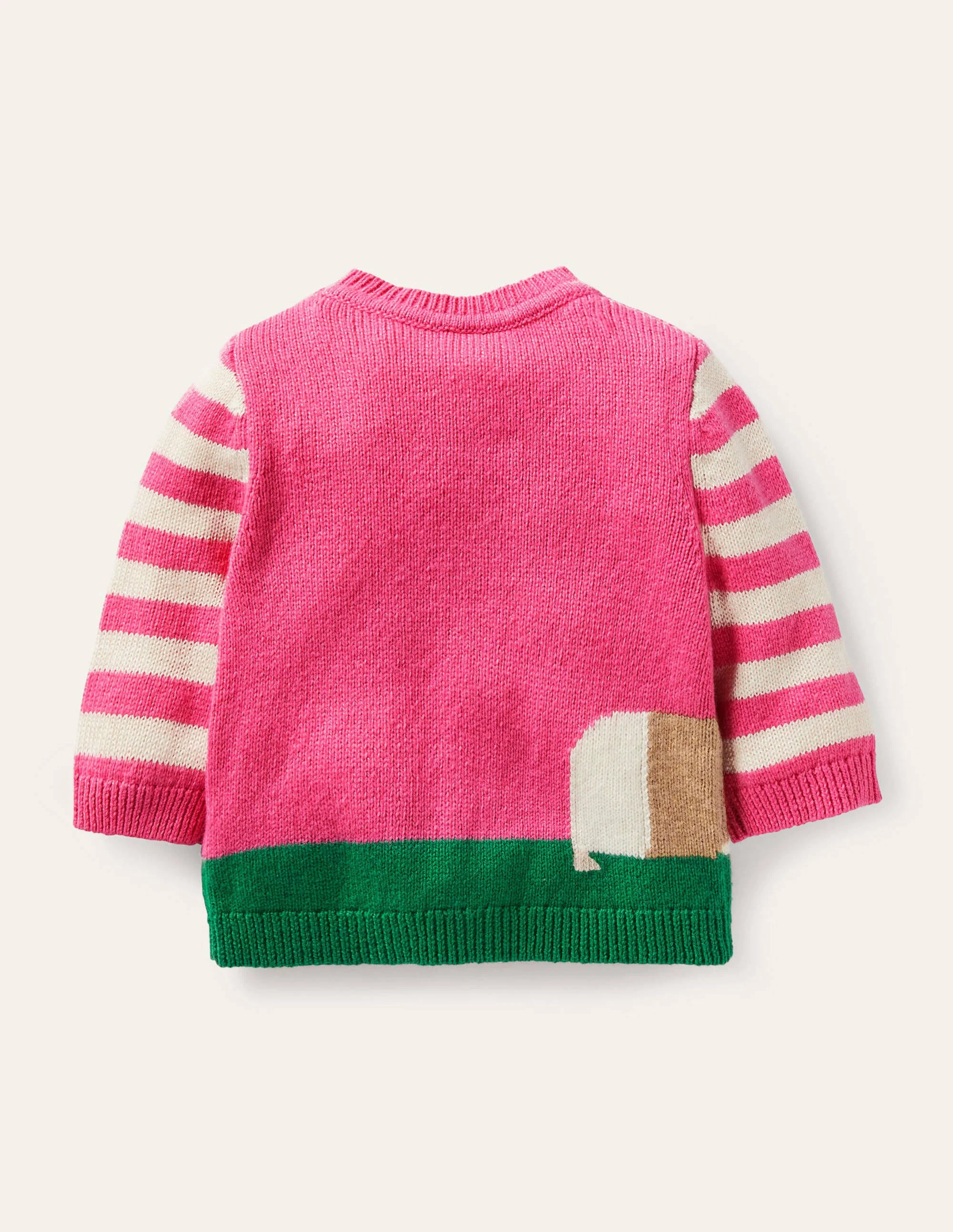 Cardigan mit Tiermotiv-Helles Blütenrosa, Meerschweinchen - Image 2