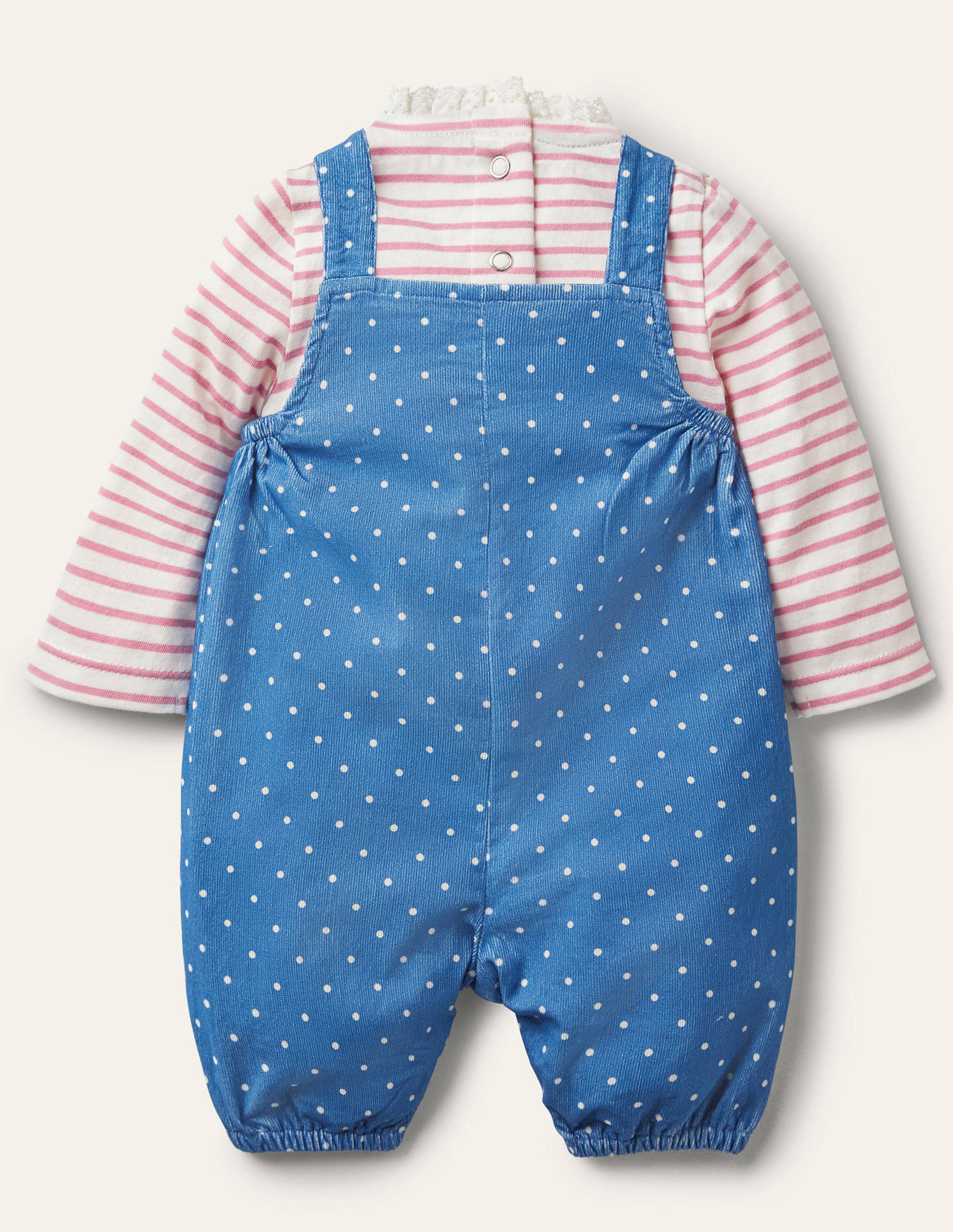 Cord-Latzhosenset-Elisabethanisches Blau, Hasen - Image 2
