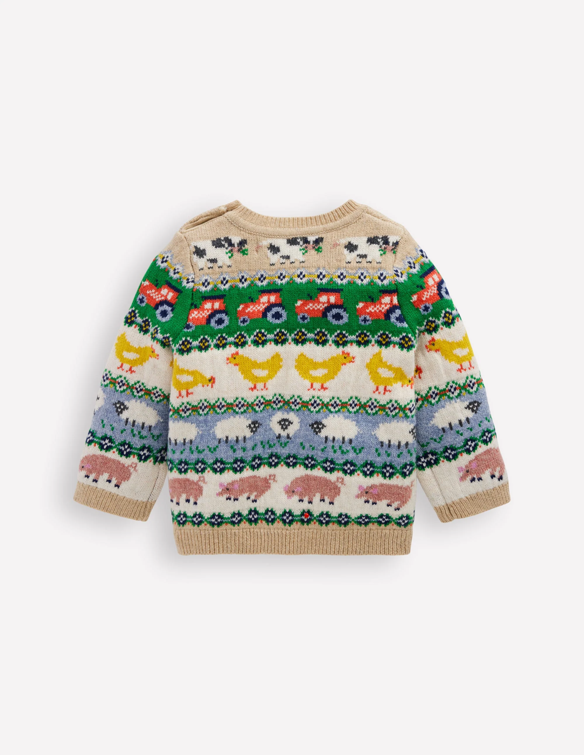 Fair-Isle-Pullover-Bunt Ostern Fair-Isle - Image 3