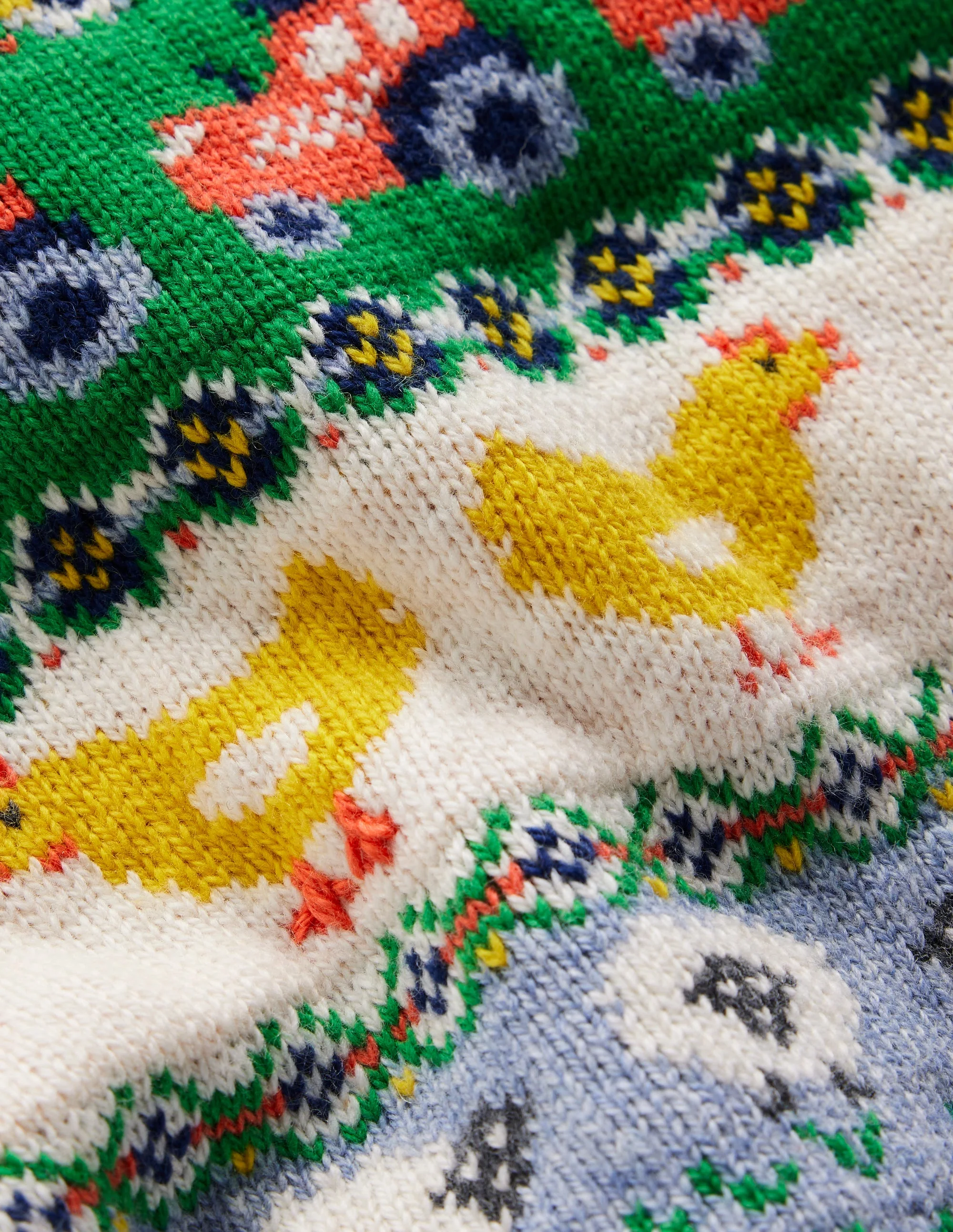 Fair-Isle-Pullover-Bunt Ostern Fair-Isle - Image 4