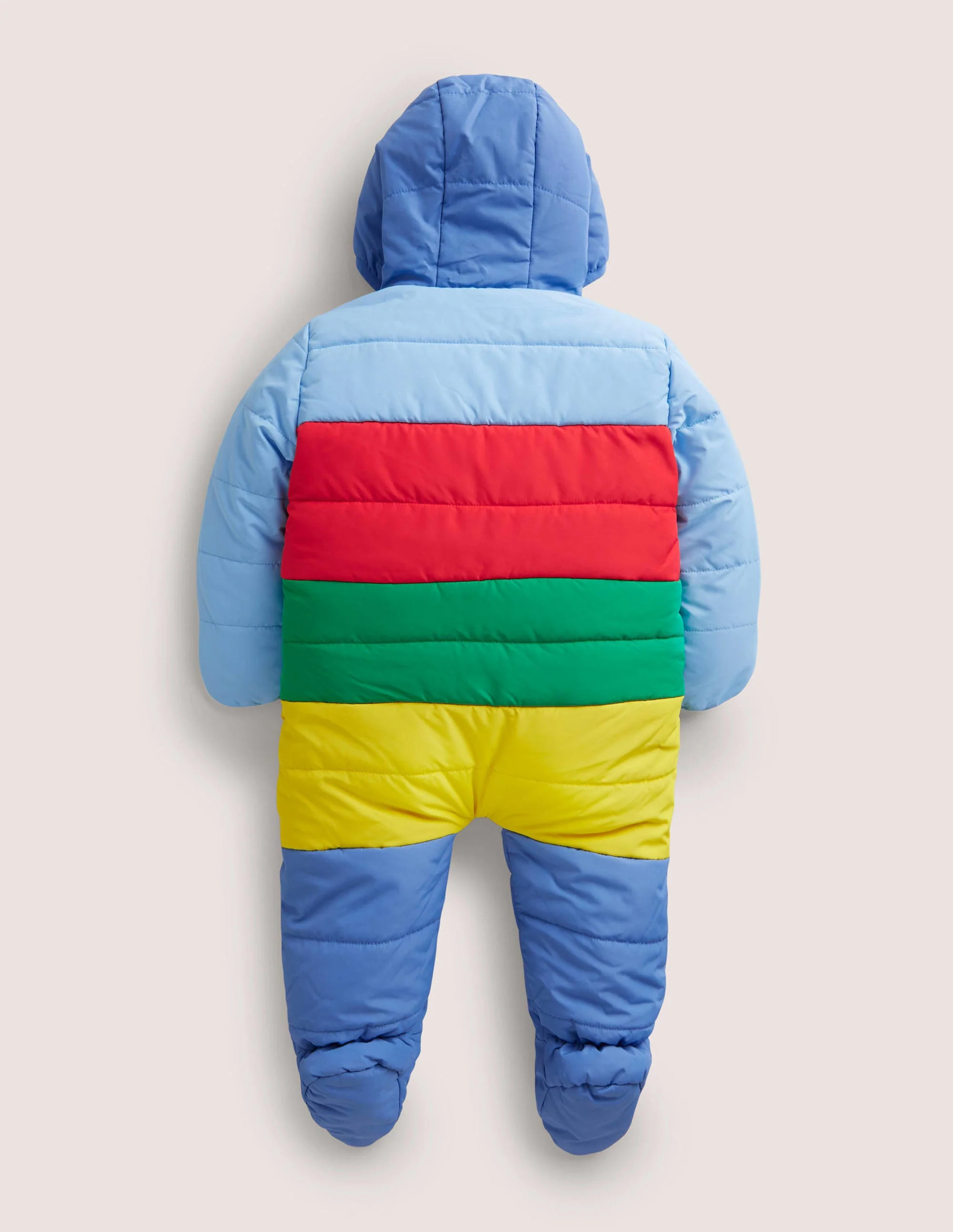 Gemütlicher wattierter Einteiler-Bunt, Regenbogen - Image 2