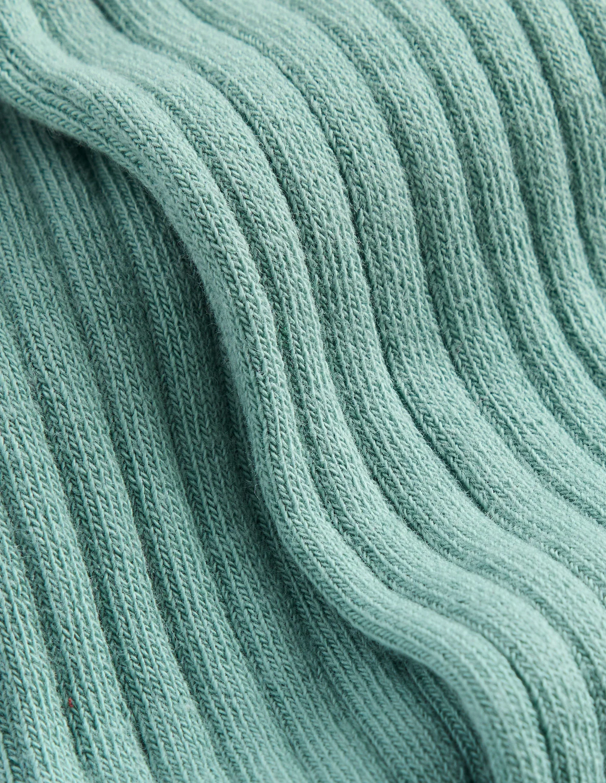 Gerippte Baby-Strumpfhose-Eukalyptus - Image 2
