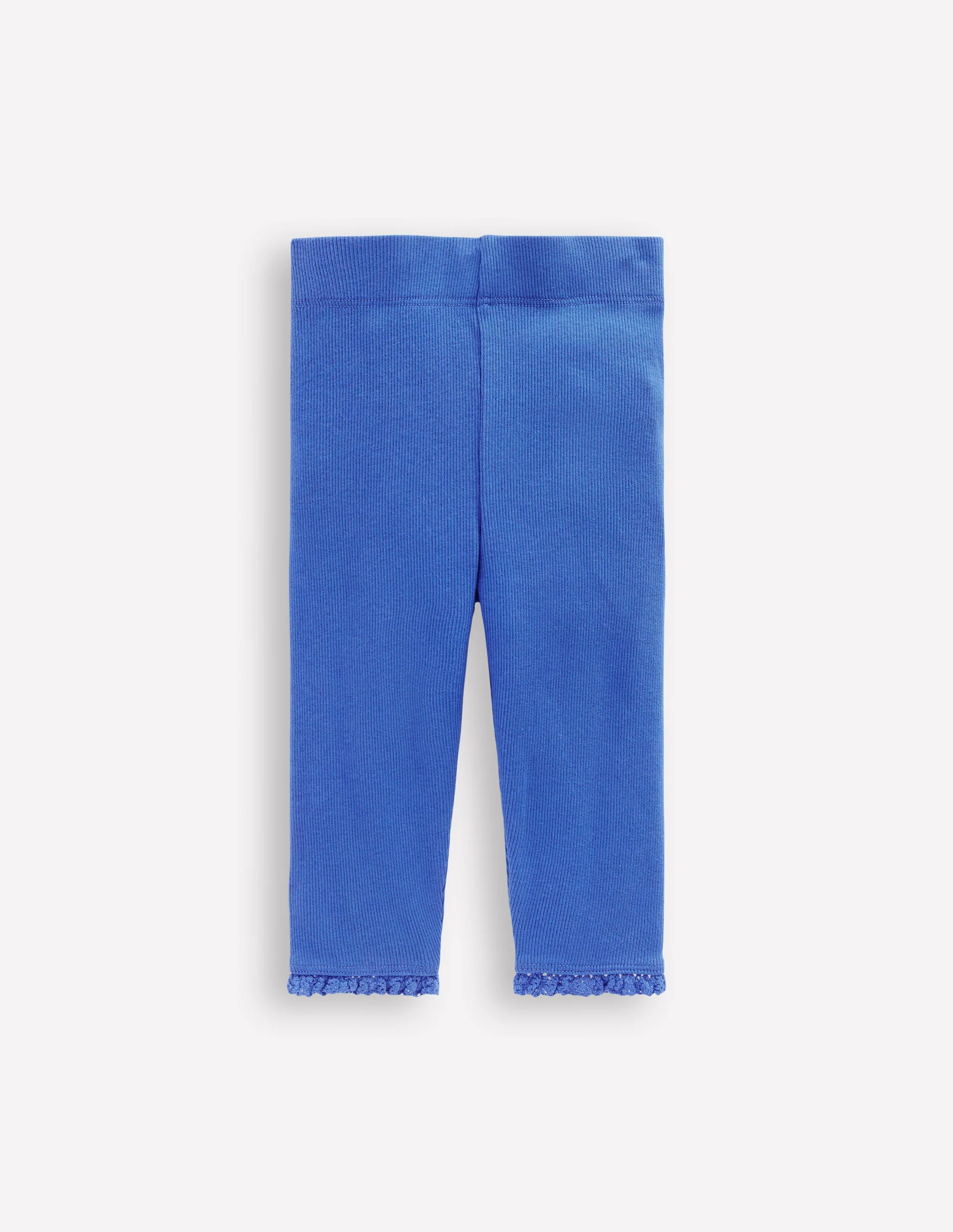 Gerippte Leggings-Blauhäher