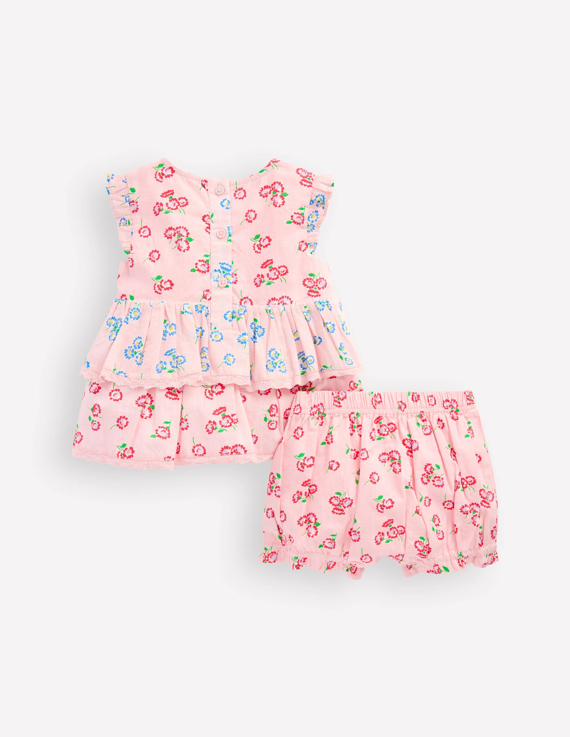 Gestuftes Rüschen-Spielset-Rosa Gänseblümchen Kuddelmuddel - Image 2
