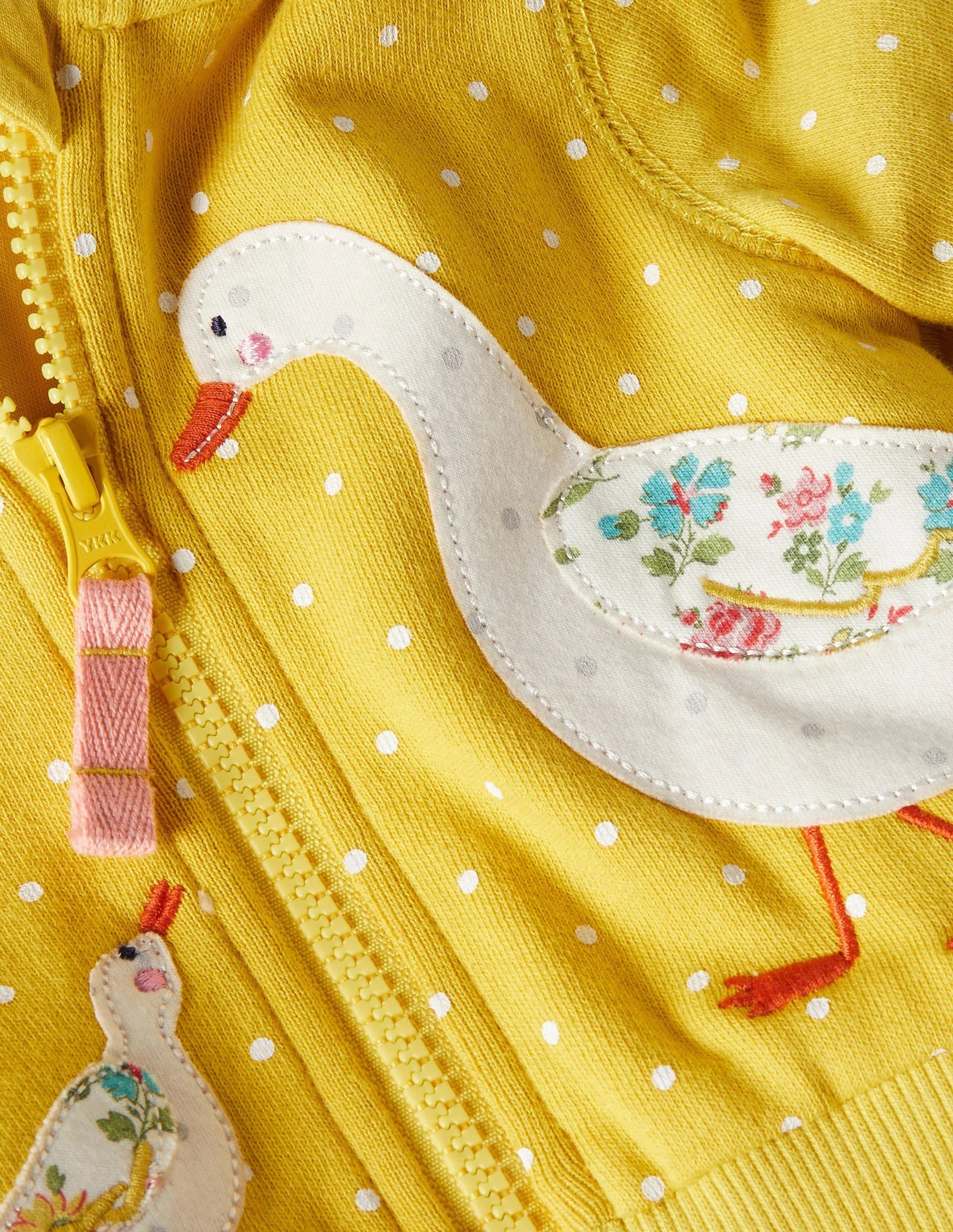Hoodie mit kuscheligem Futter-Maisgelb, Enten - Image 3