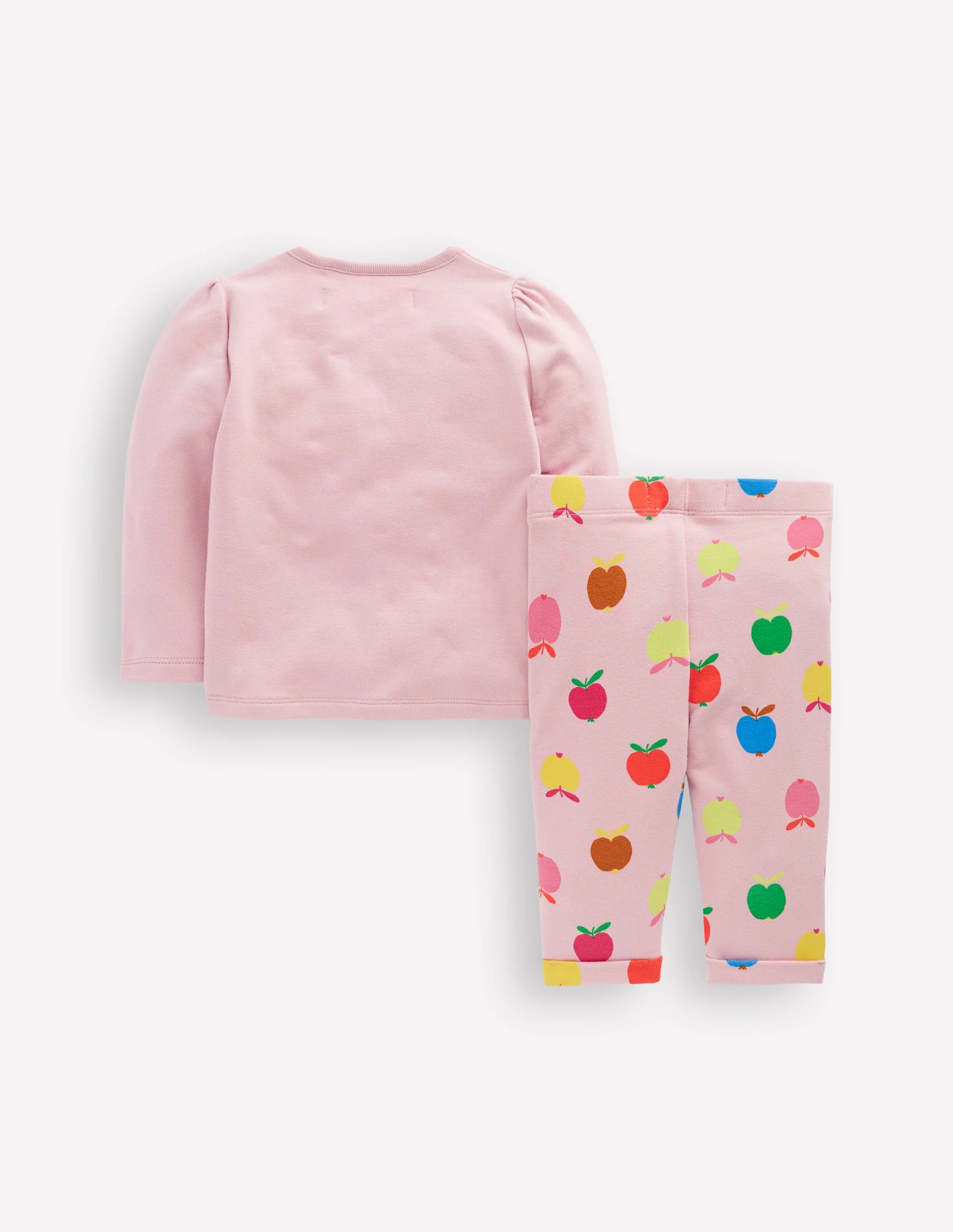Jersey-Spielset mit Applikation-Vintage-Rosa Kleine Äpfel - Image 2