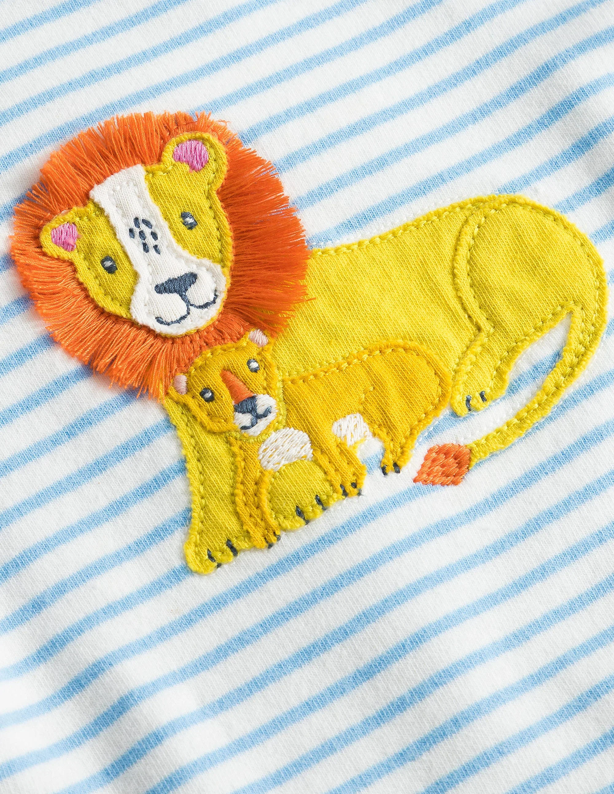 Jersey-Spielset mit Motiv-Hellbeige Meliert, Kleine Tiere - Image 3