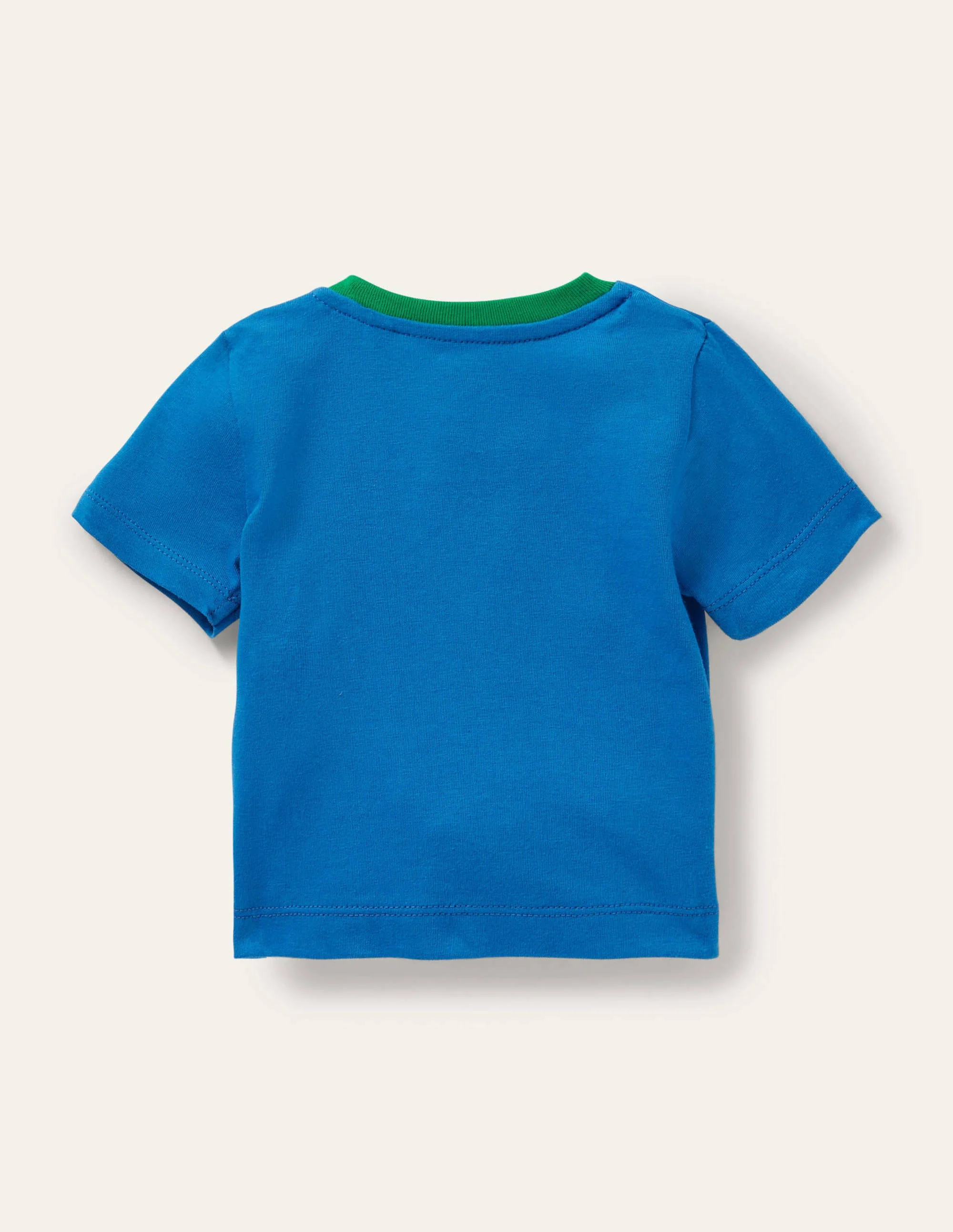 Jerseyoberteil mit Aufklappmotiv-Strahlendes Marineblau, Heißluftballon - Image 3