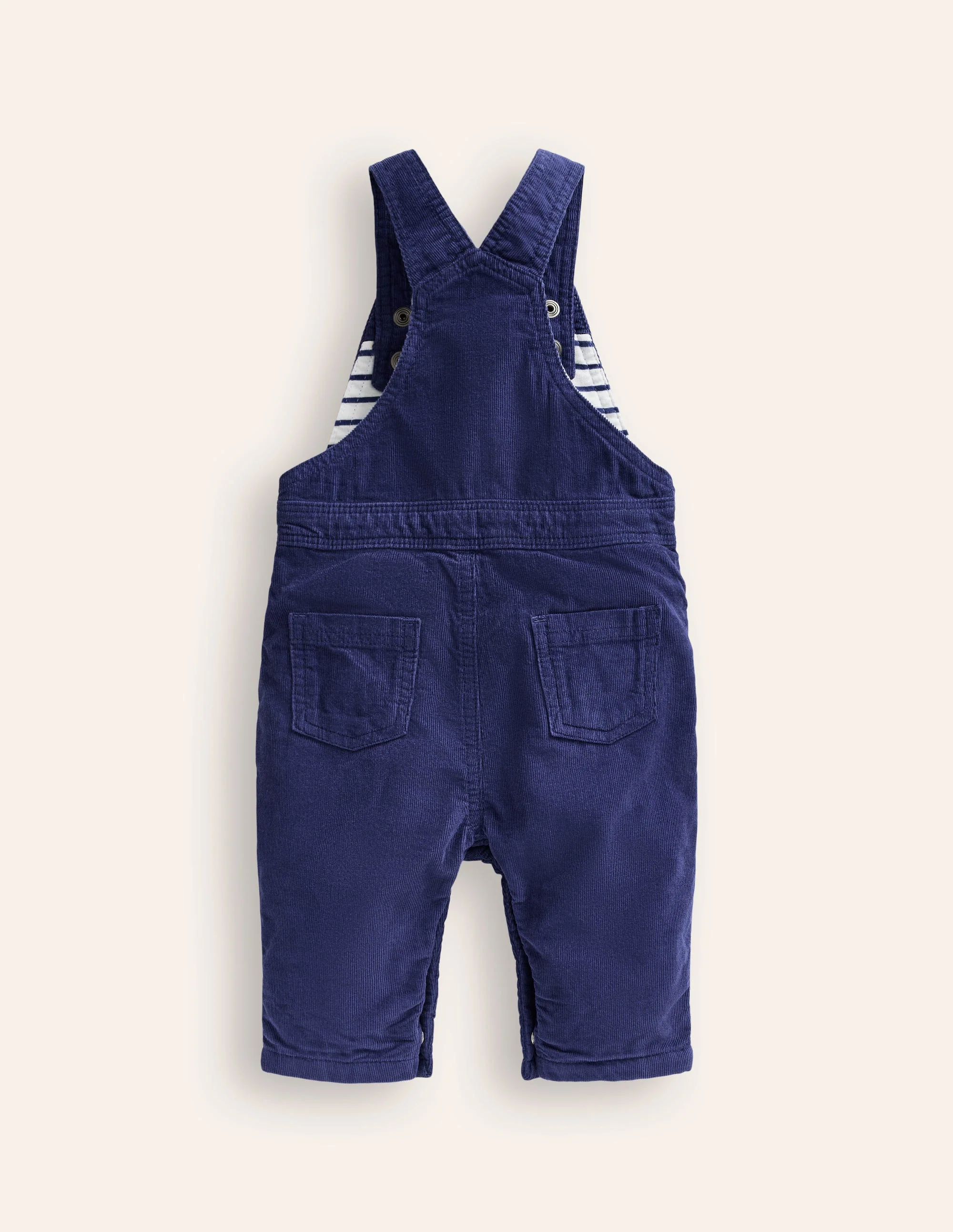 Klassische Latzhose-Aristocratic Blue/ Ivory Stripe - Image 2