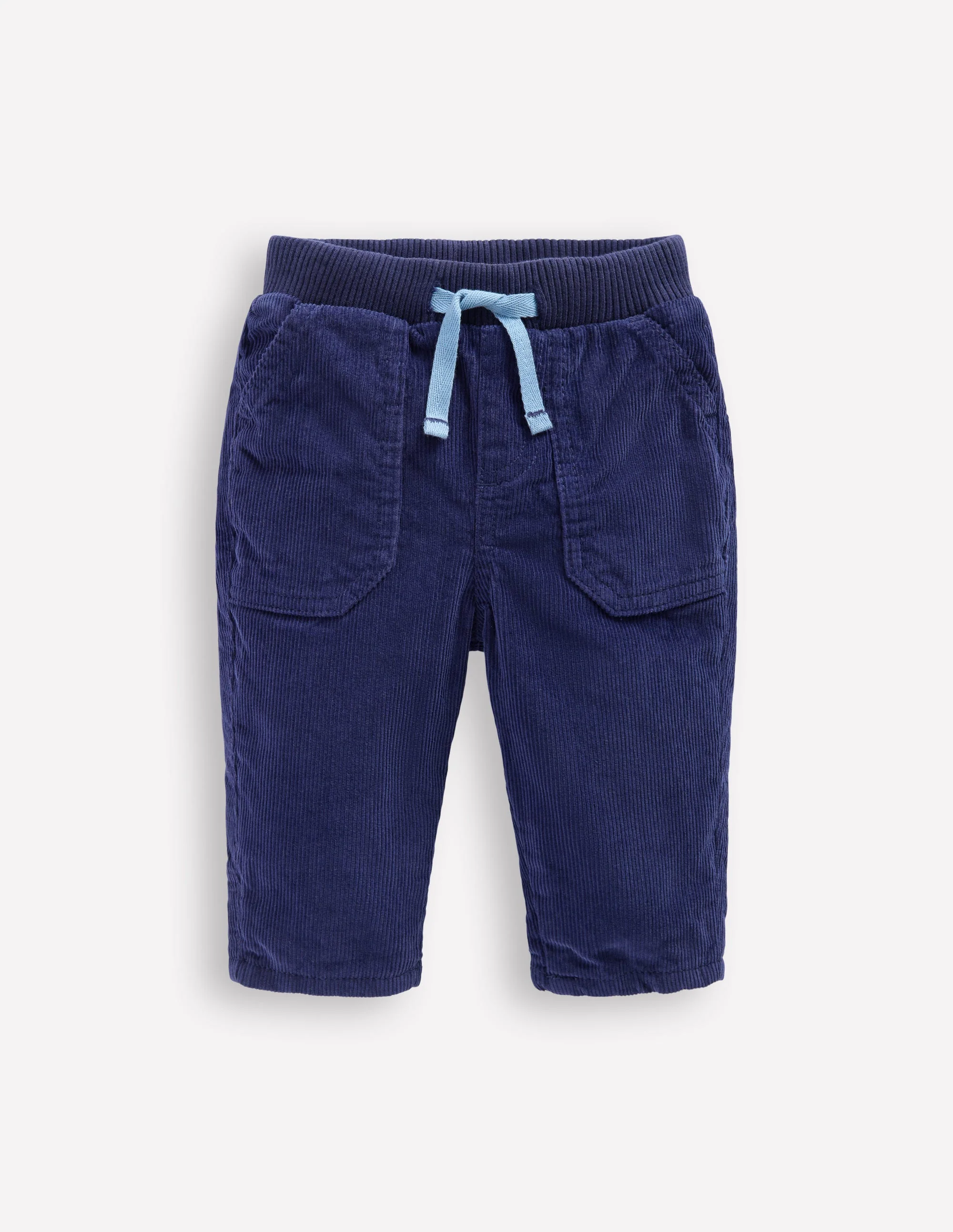 Kuschelige, gefütterte Hose-Marineblau