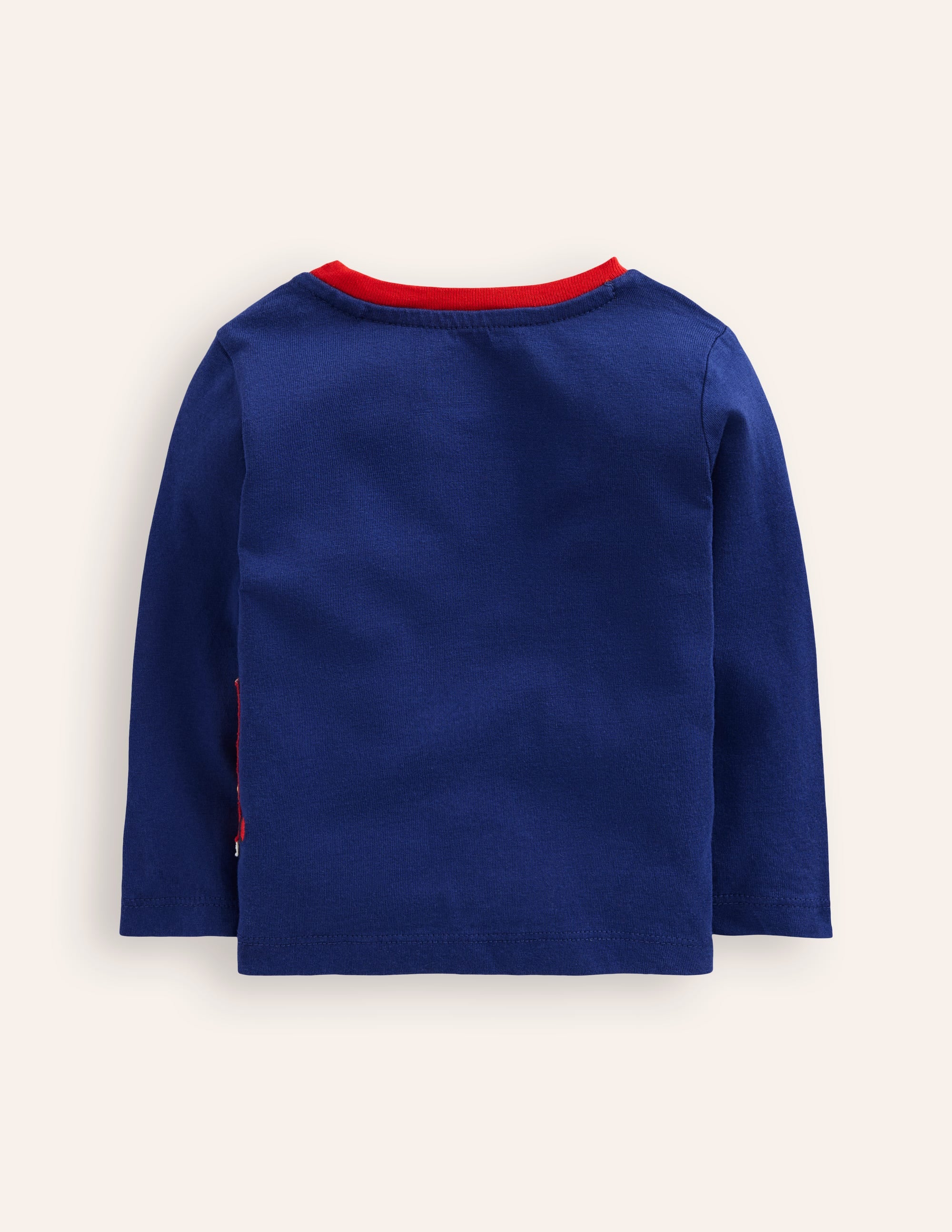 Langärmliges T-Shirt mit Applikation-Steuerbord Blau Feuerwehrauto - Image 2