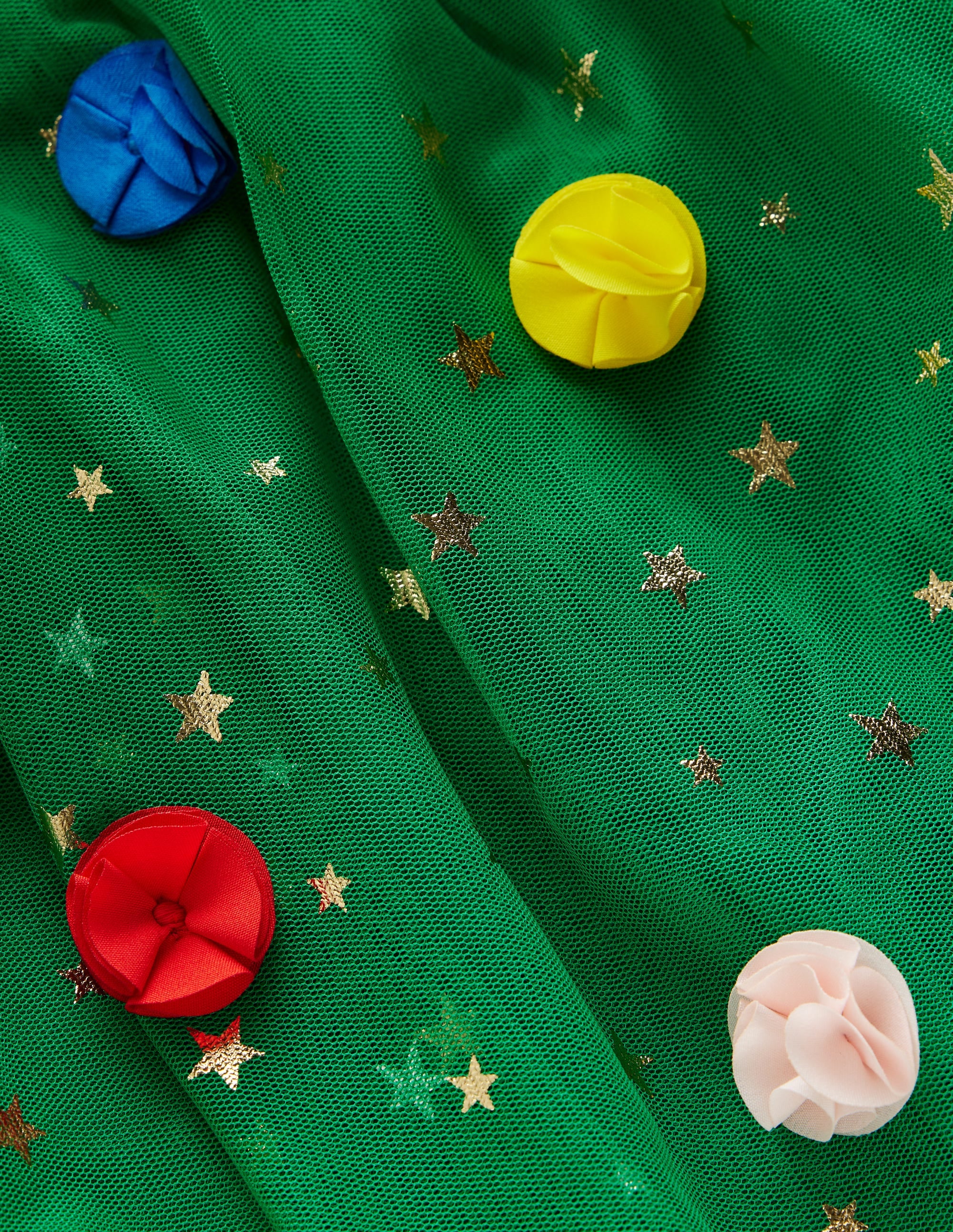 Mehrlagiges Tüllkleid-Grün Weihnachtsbaum - Image 3