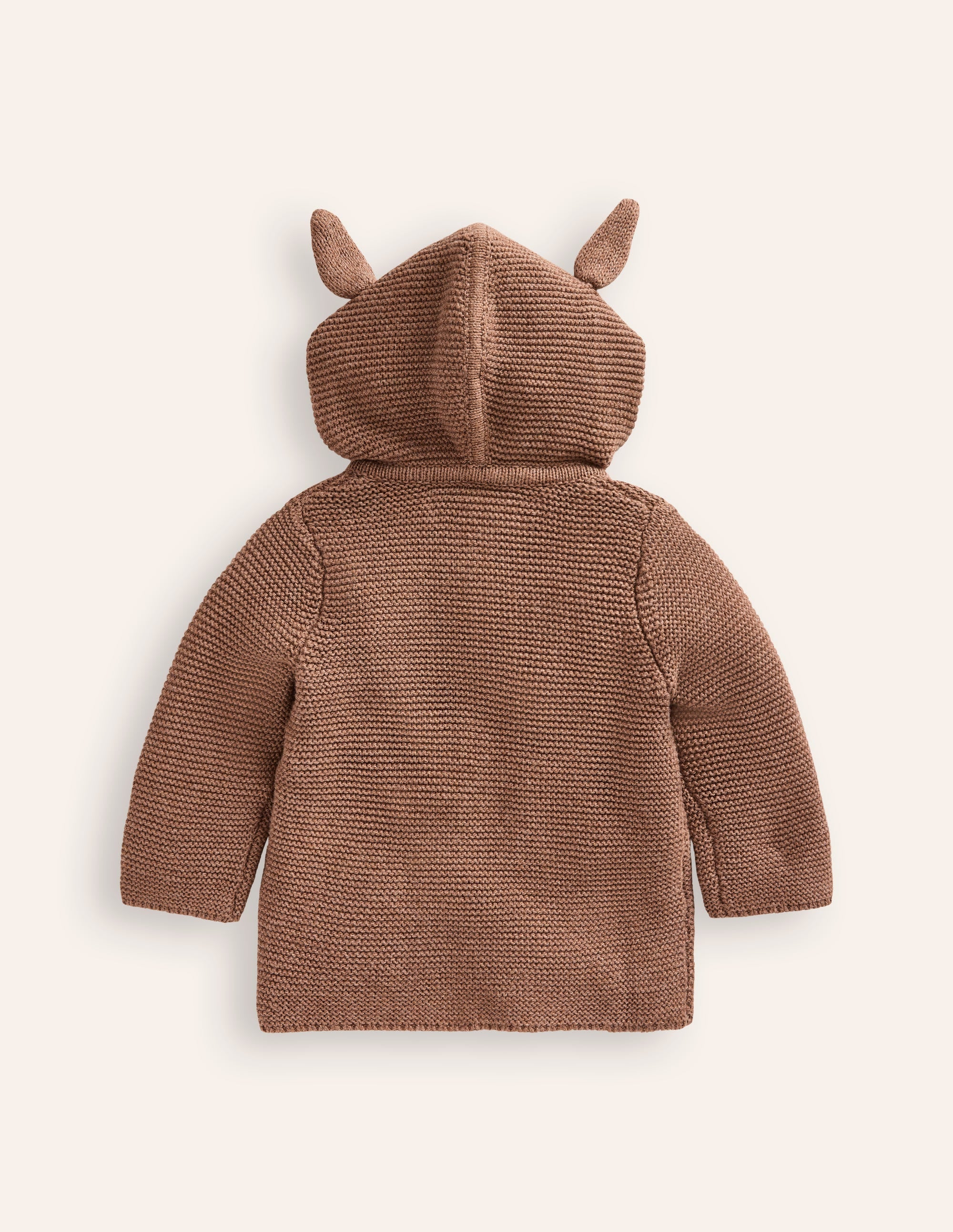 Originelle Strickjacke-Reh in Milchschokoladebraun - Image 2