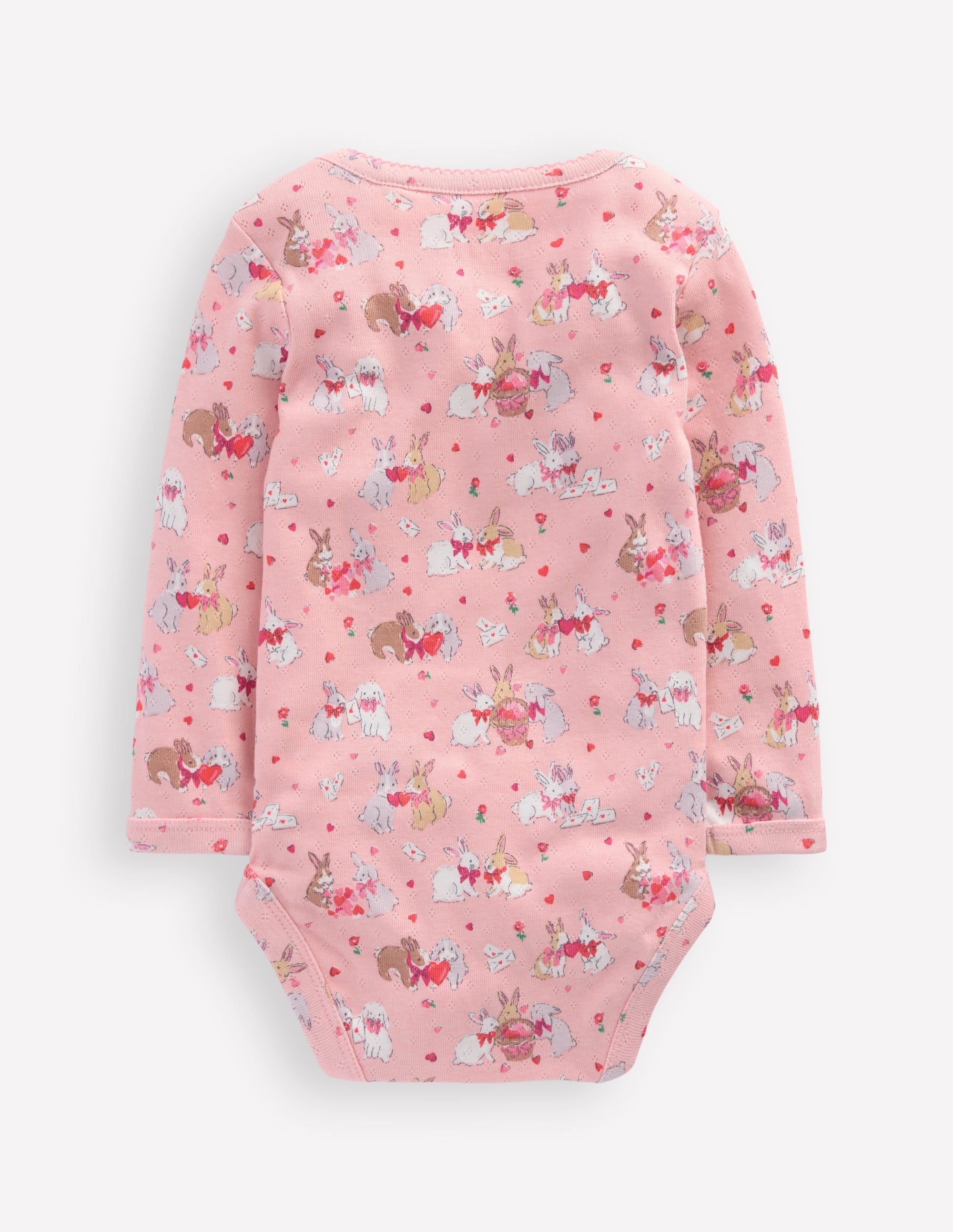 Pointelle-Bodys im 3er-Pack-Rosa Liebeshasen - Image 2