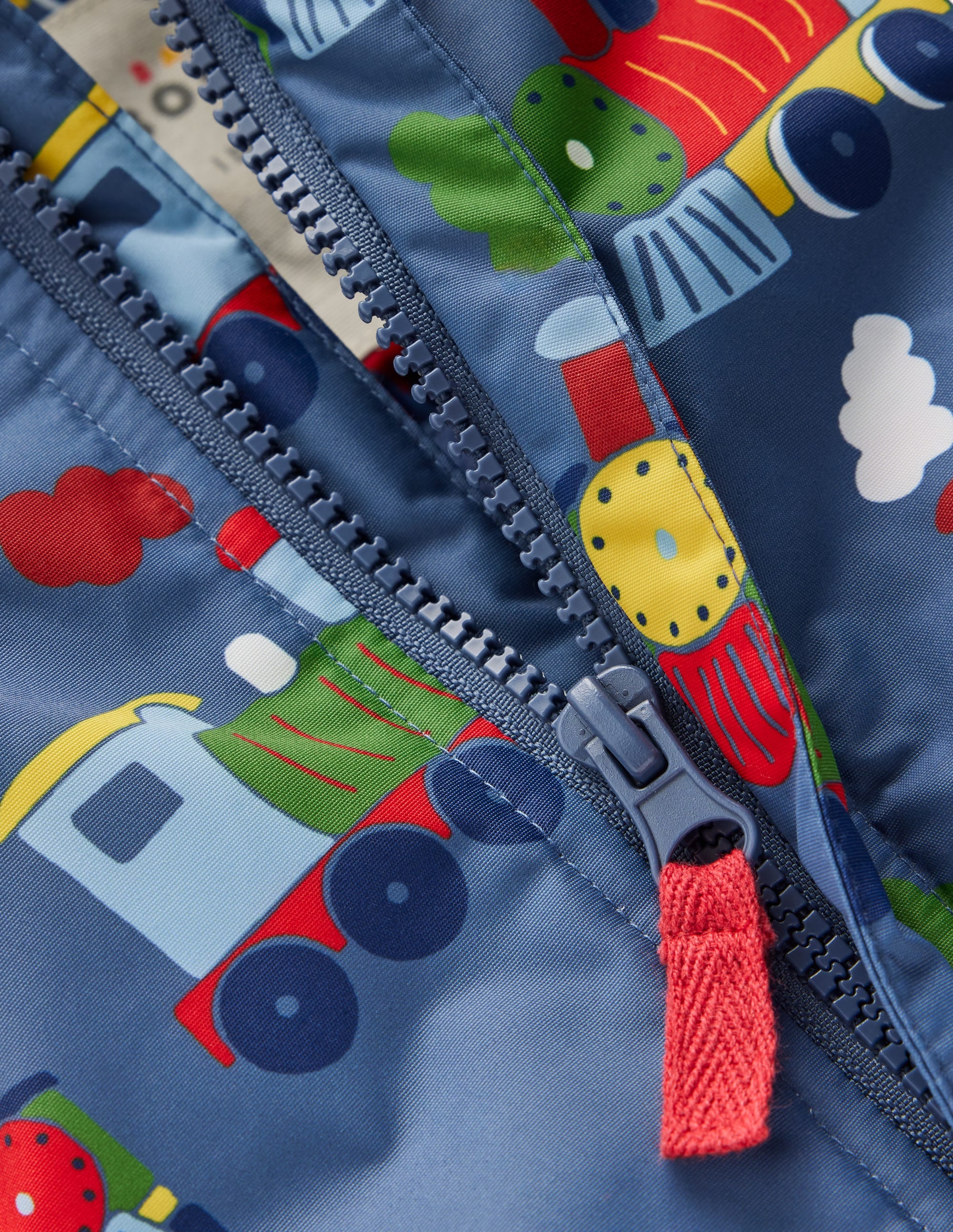 Schneeanzug für Jungen-Blau Züge - Image 3