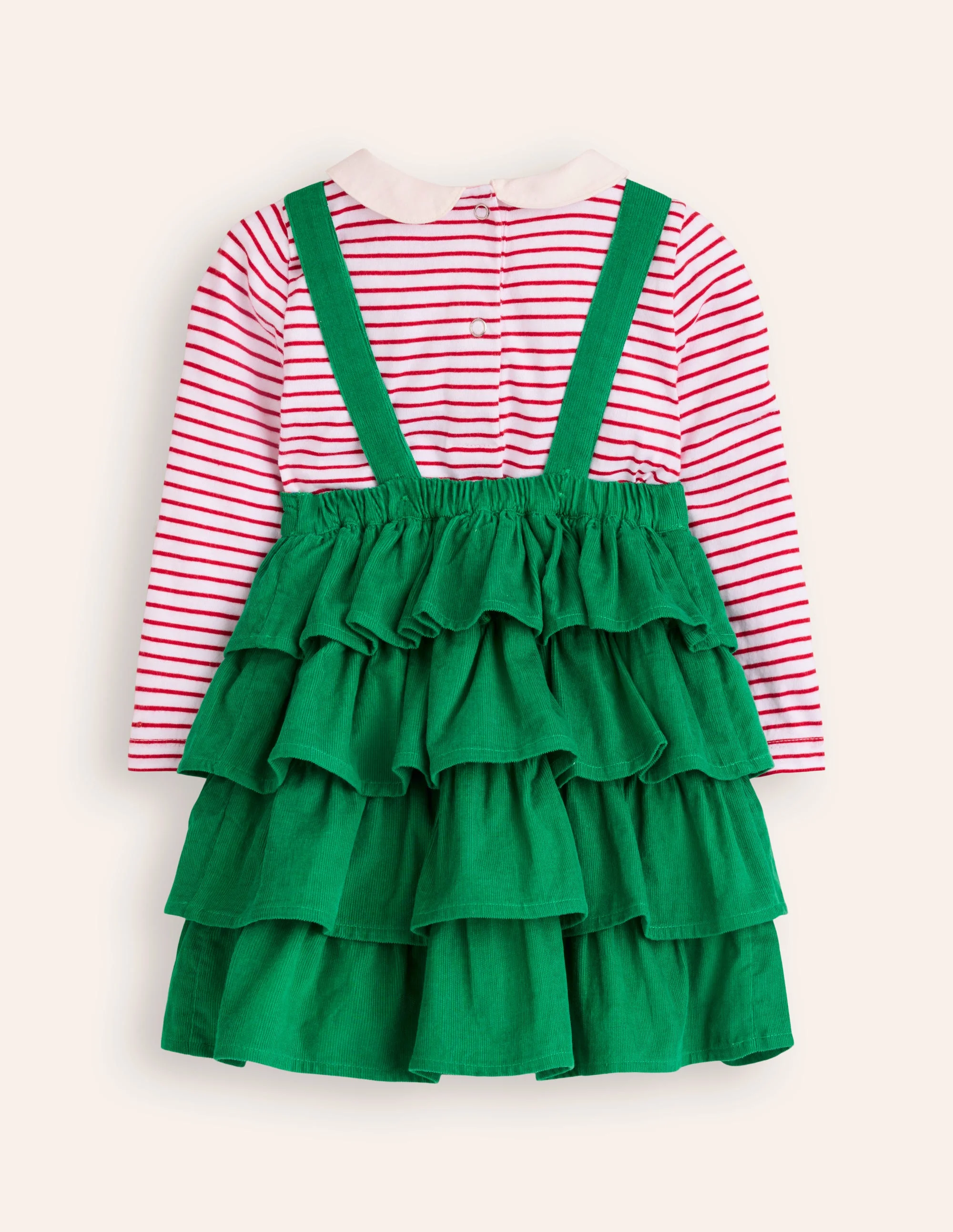 Set mit Weihnachtsbaum-Kleid-Schottengrün, Weihnachtsbaum - Image 2