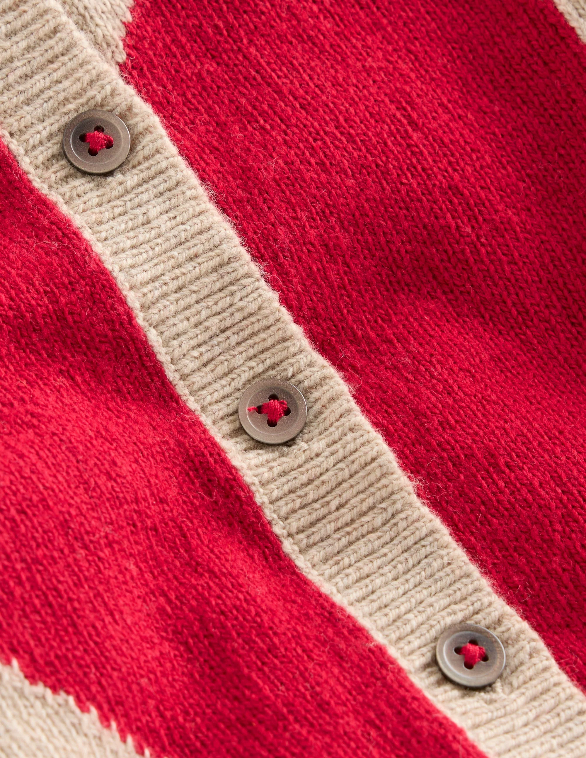 Strickjacke mit Logo-Chinchilla Meliert Herz - Image 3