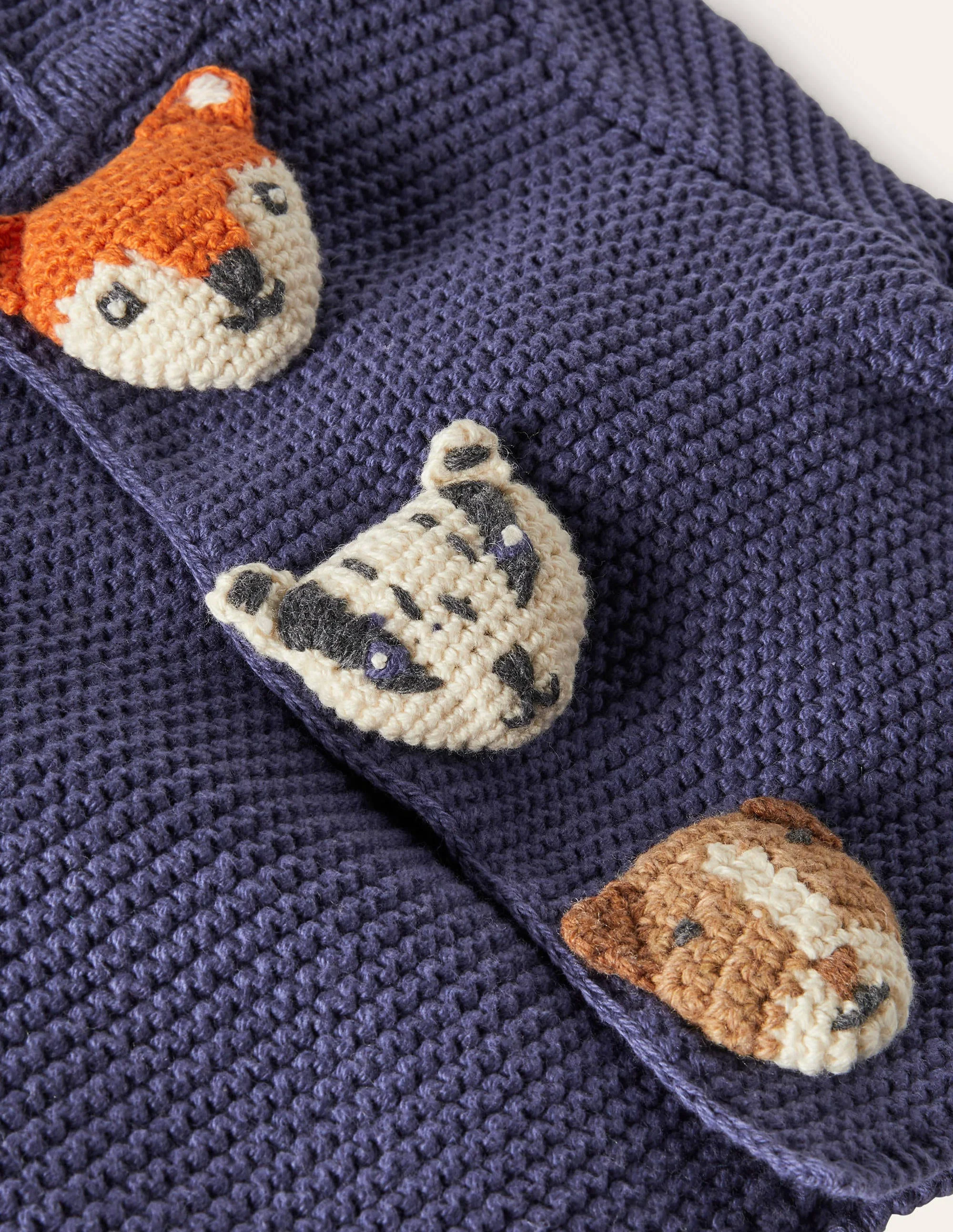Strickjacke-Segelblau, Tiere - Image 3