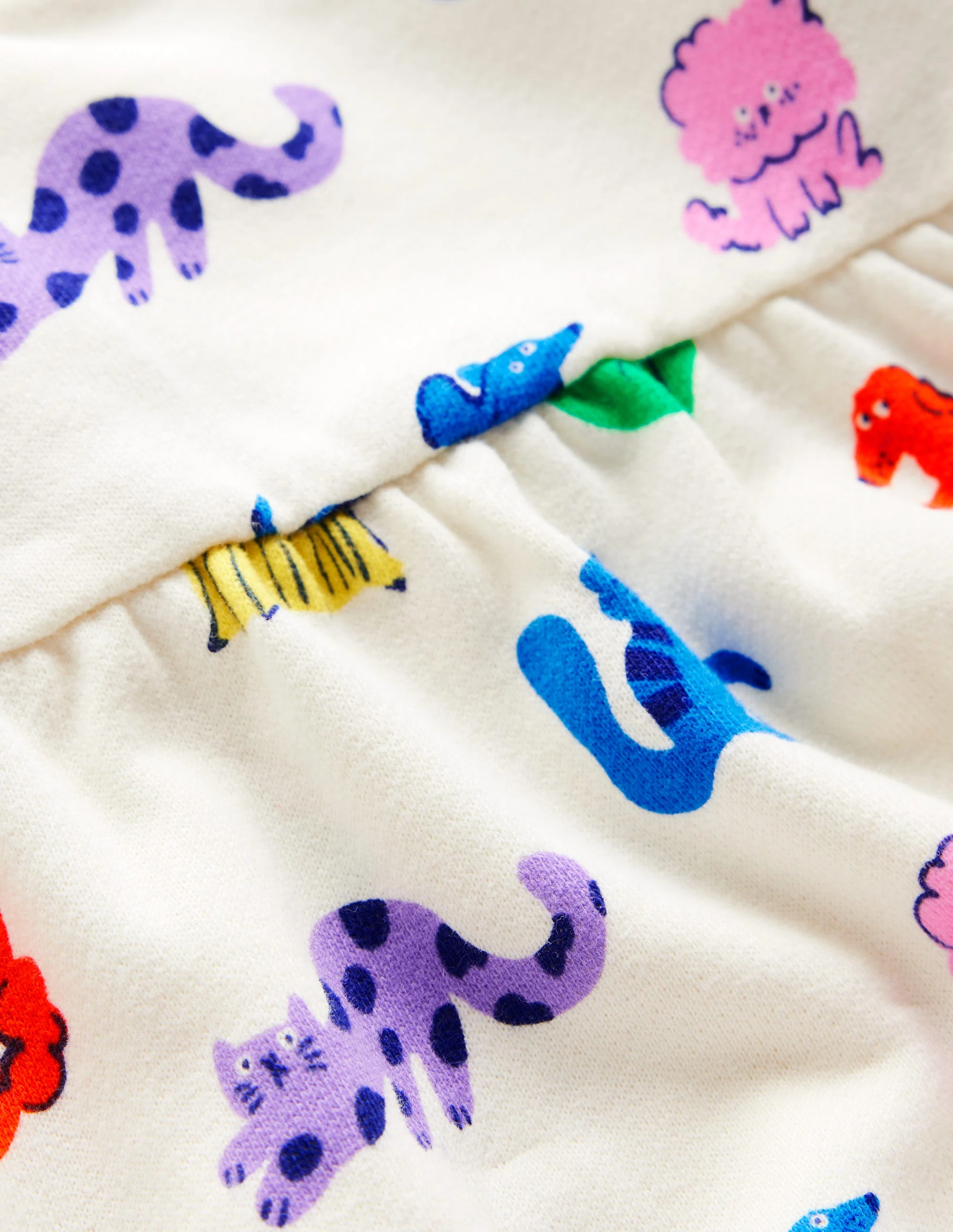 Sweatshirt-Kleid-Regenbogen Haustiere - Image 3