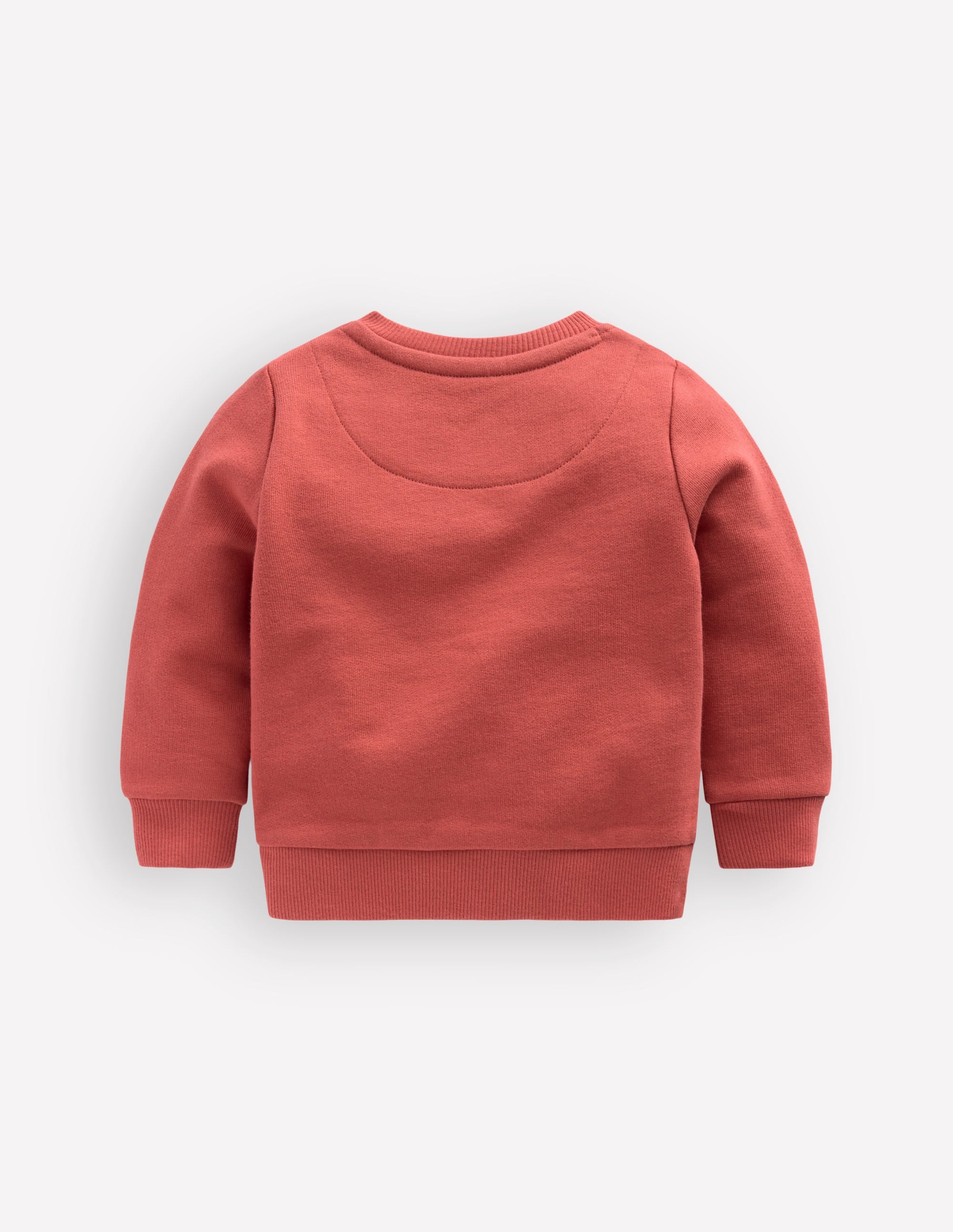 Sweatshirt mit Kettenstich-Marmeladenrot Camper - Image 2