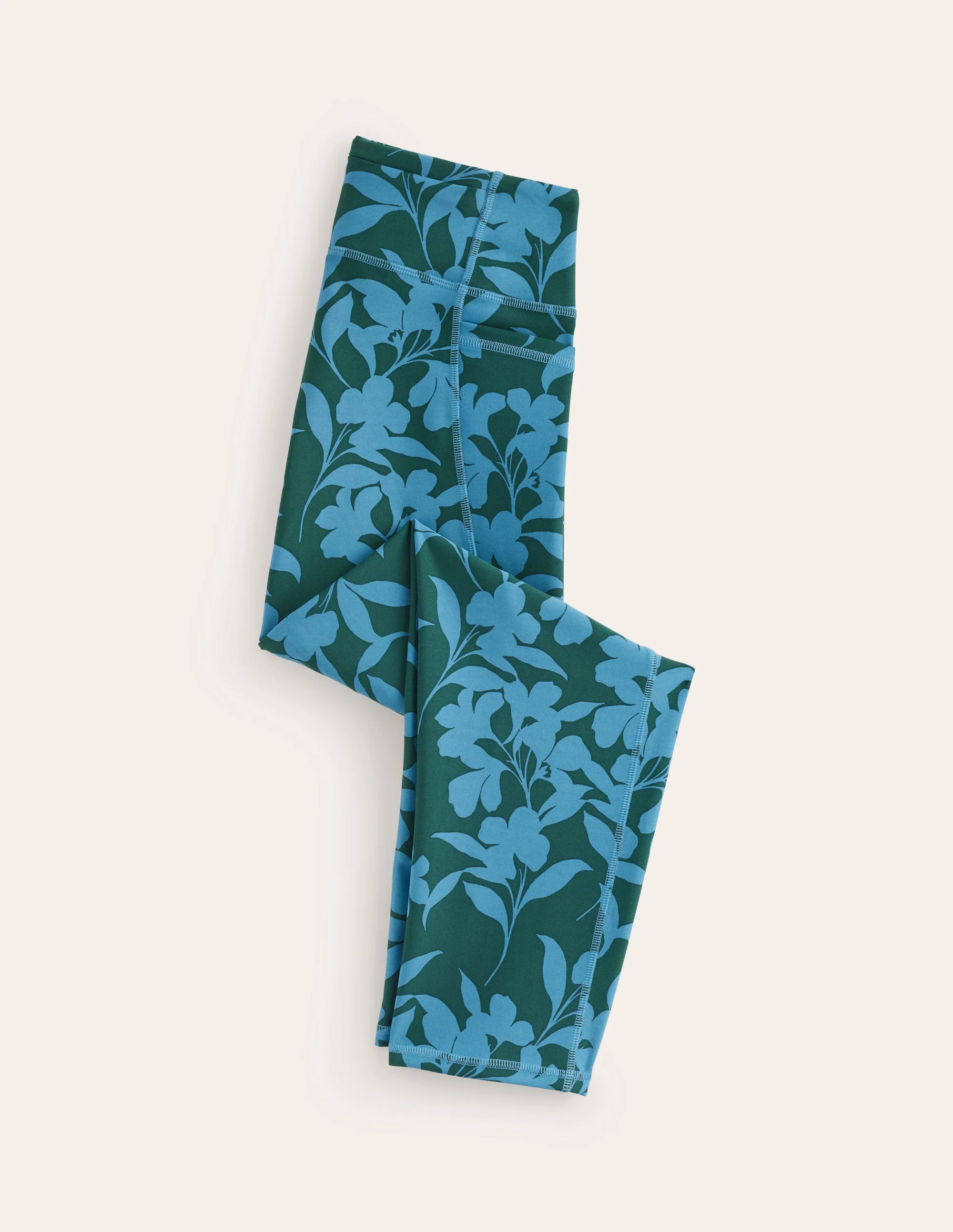 7/8-Leggings mit hohem Bund und Taschen-Duke Stripe - Image 5