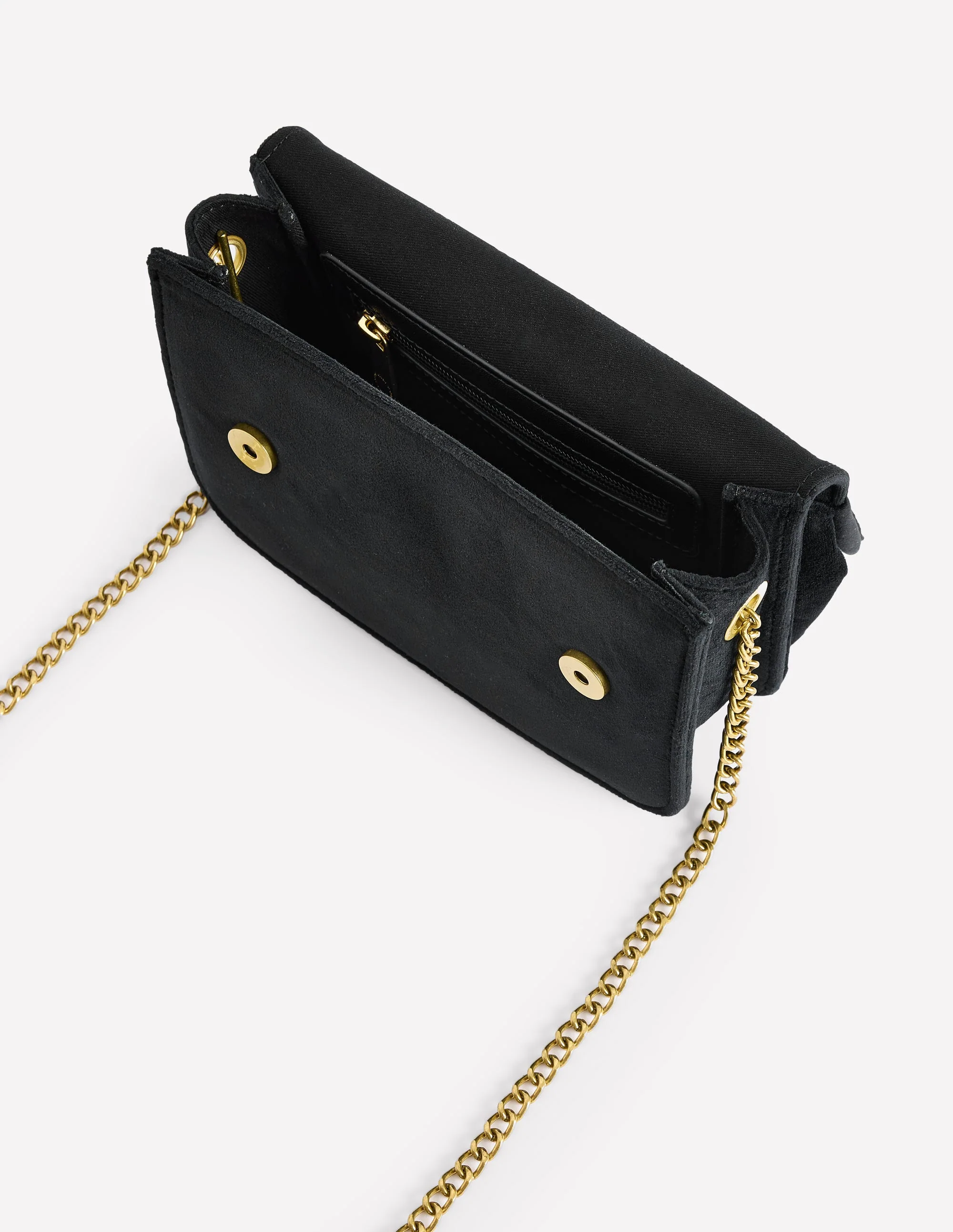 Abendtasche mit Schleife-Schwarz - Image 4