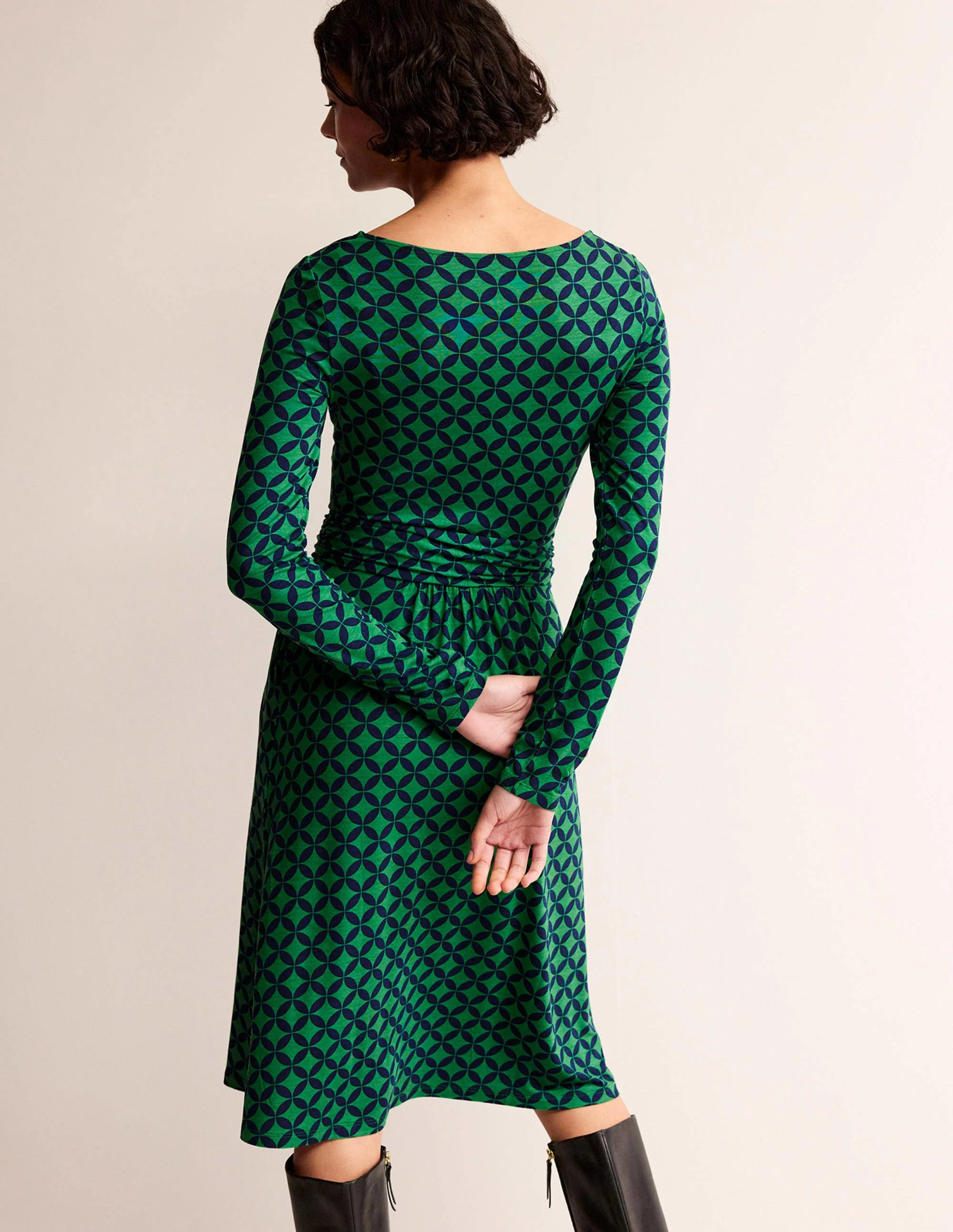 Abigail Jerseykleid-Grün, Diamond Terrace - Image 3