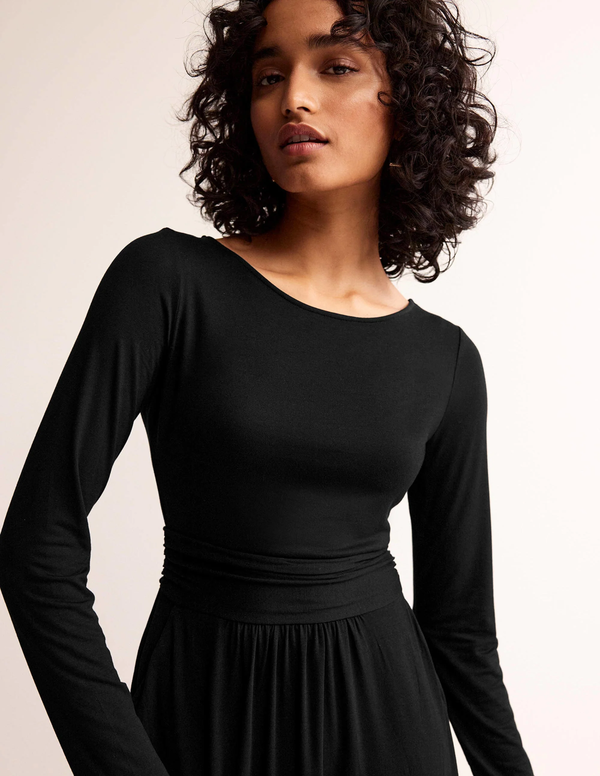 Abigail Jerseykleid-Schwarz - Image 2