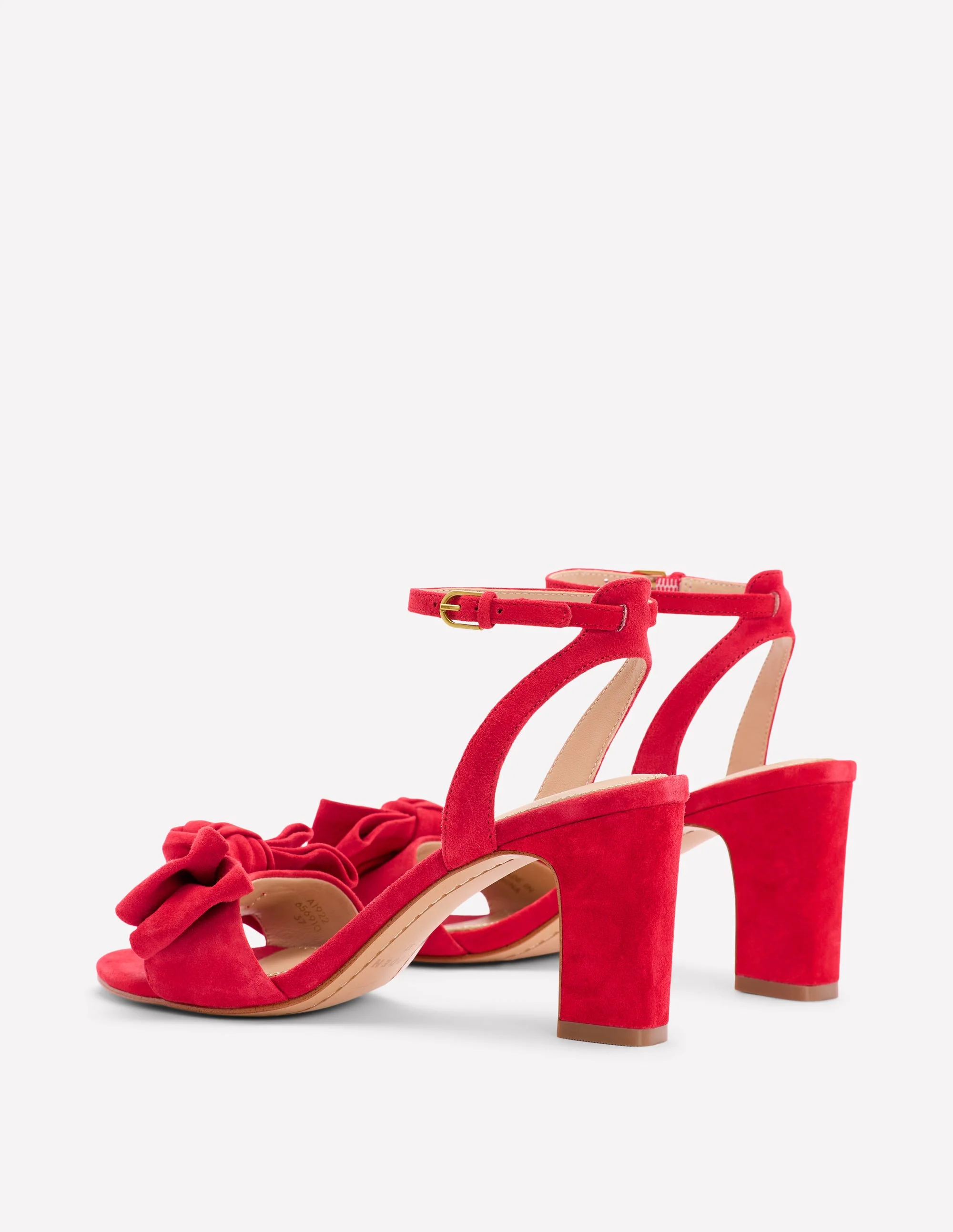 Absatzsandalen mit Schleife-Hibiskus - Image 6