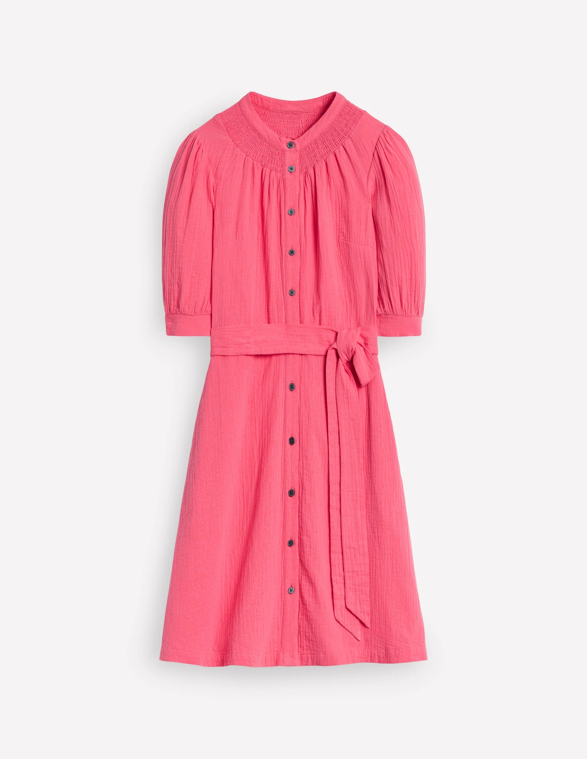 Ada Kurzes Doppeltuch-Kleid-Azalee - Image 6