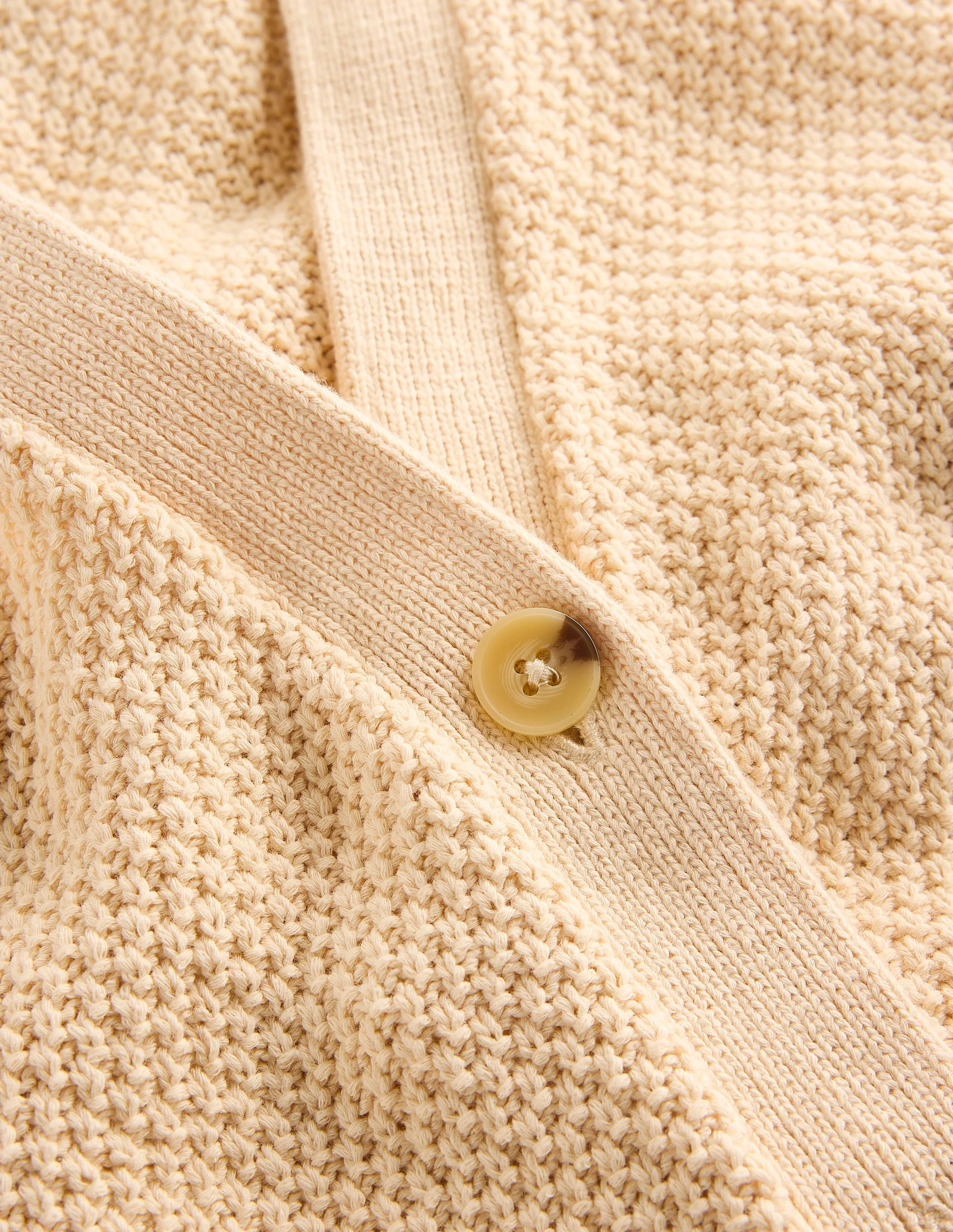 Ärmellose Strickjacke aus Baumwolle-Black - Image 7