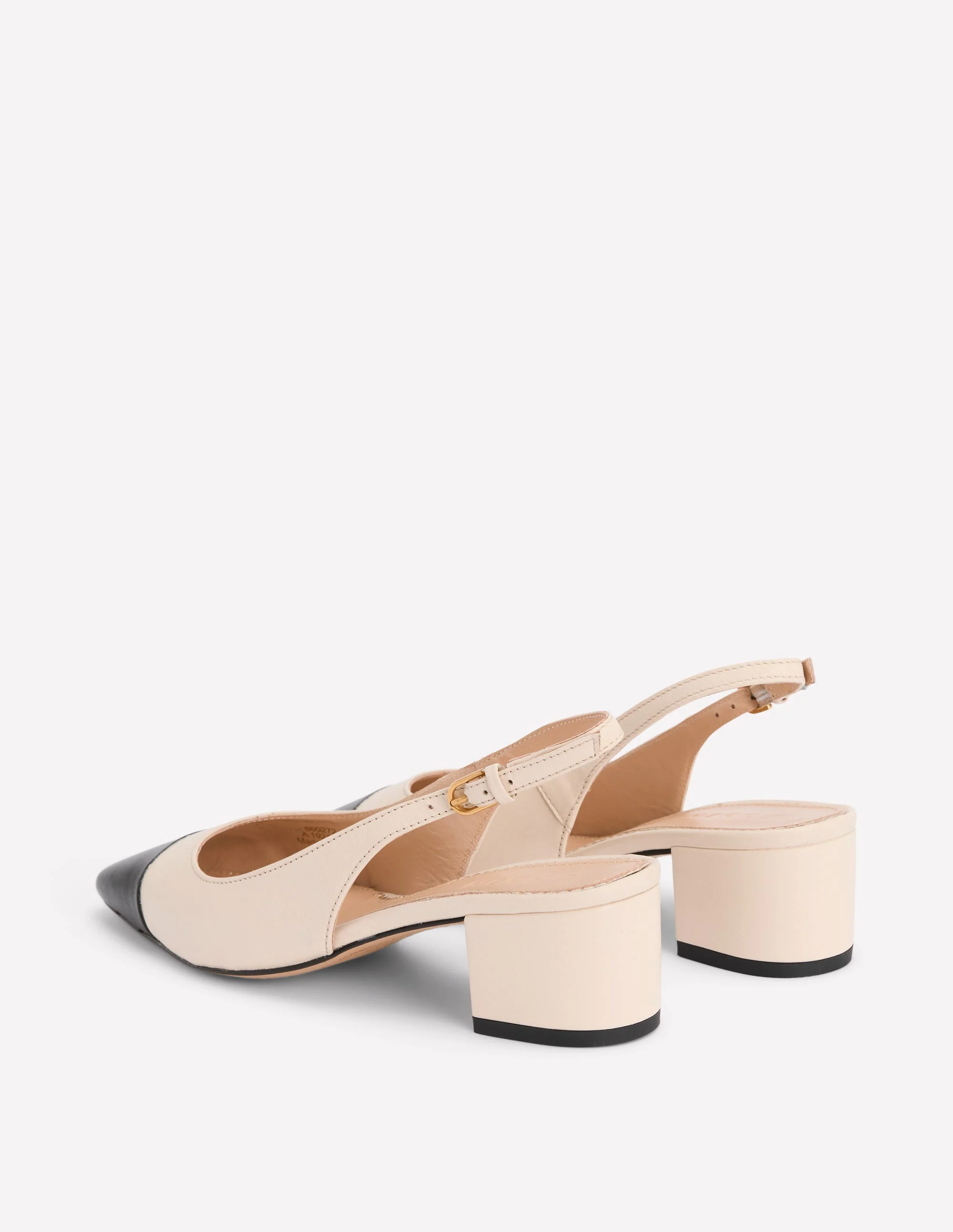 Ailsa Slingbacks mit Blockabsatz-Beige - Image 5