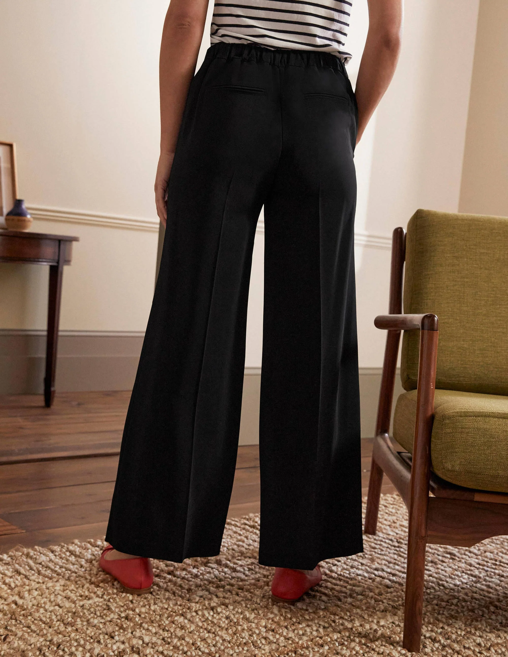 Albermarle Hose mit weitem Bein-Schwarz - Image 3