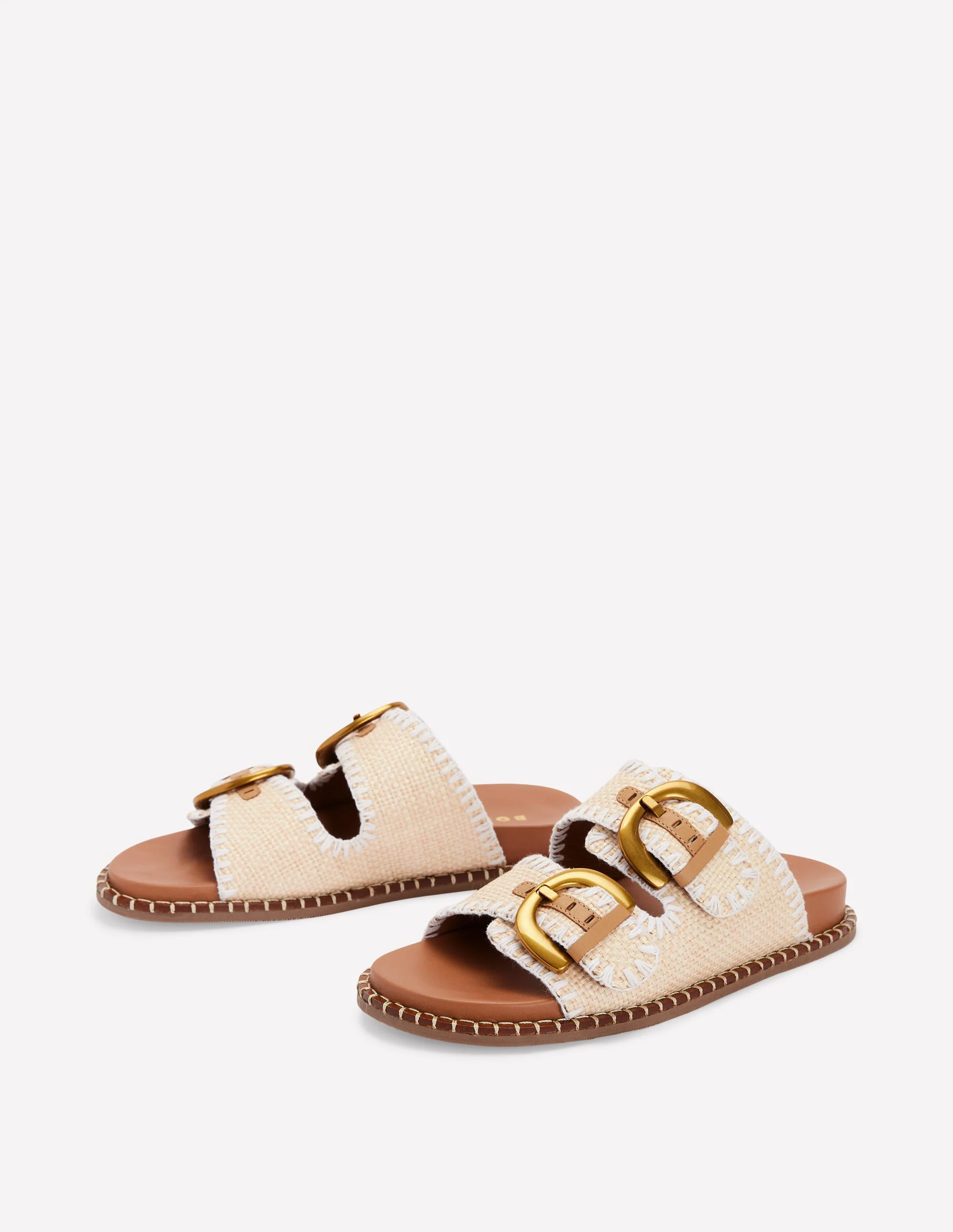 Alberta Sandalen mit Fußbett-Ecru - Image 2