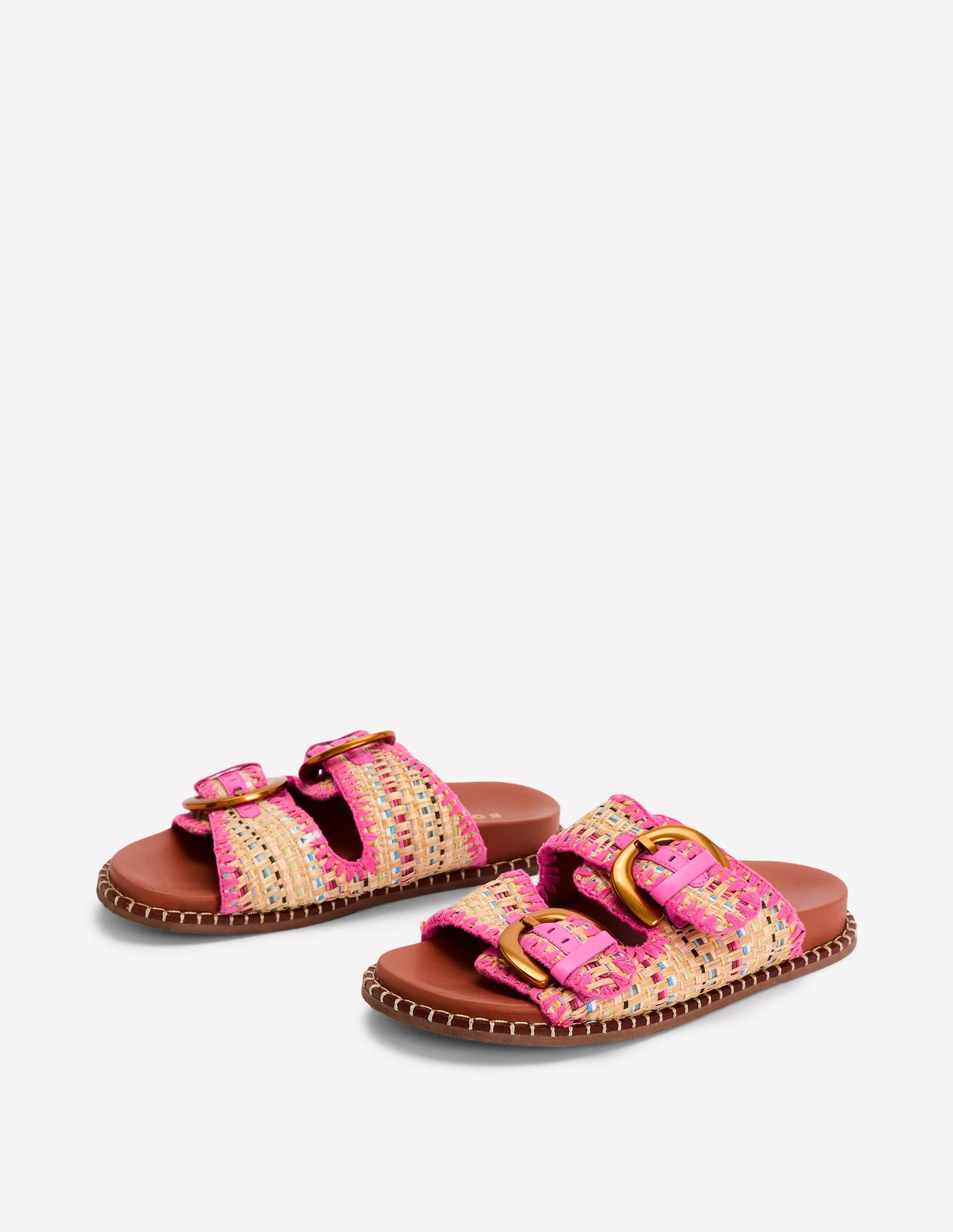 Alberta Sandalen mit Fußbett-Naturbelassen/Bunt - Image 3