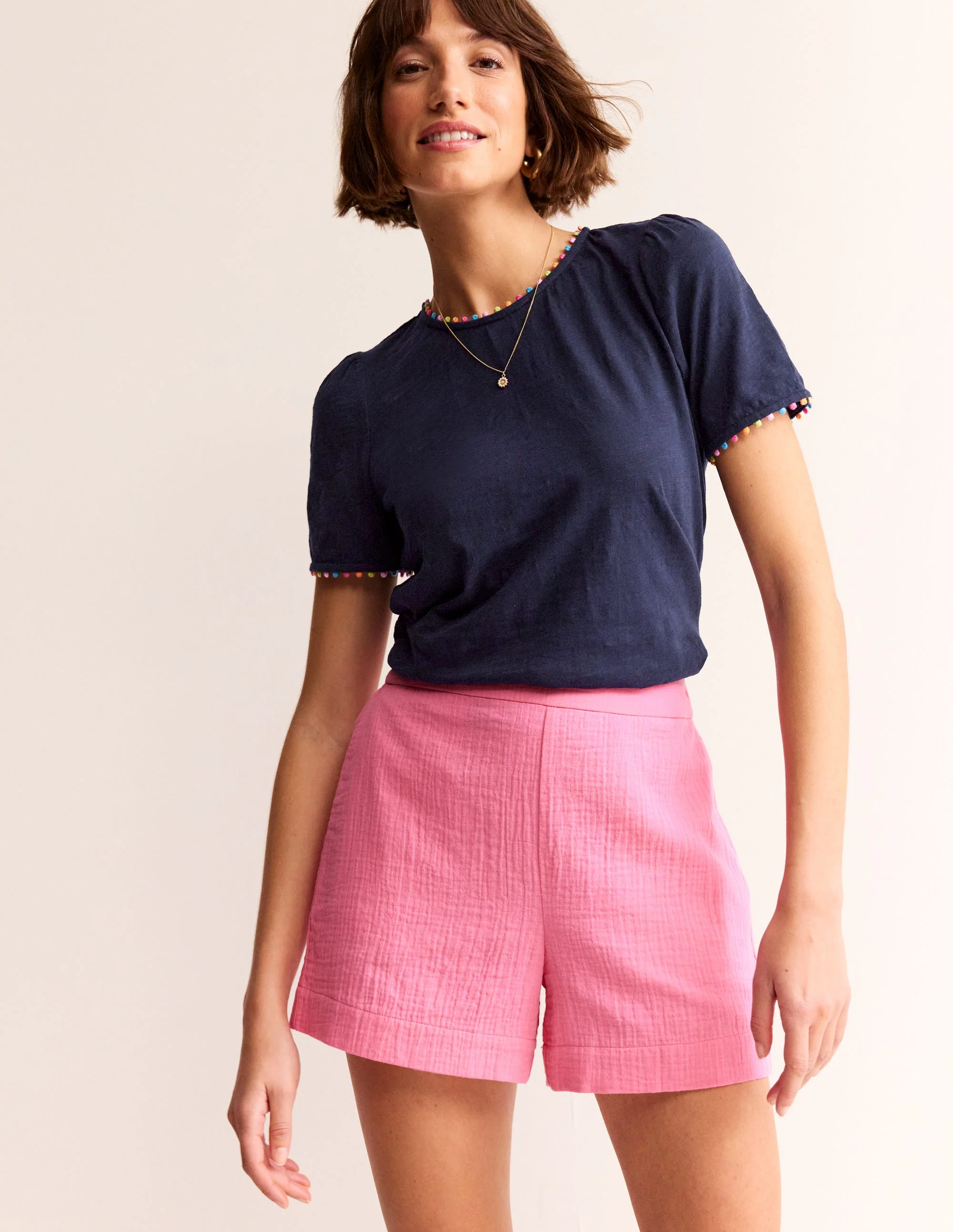 Ali Jersey-T-Shirt-Aqua Marine Marl - Image 2