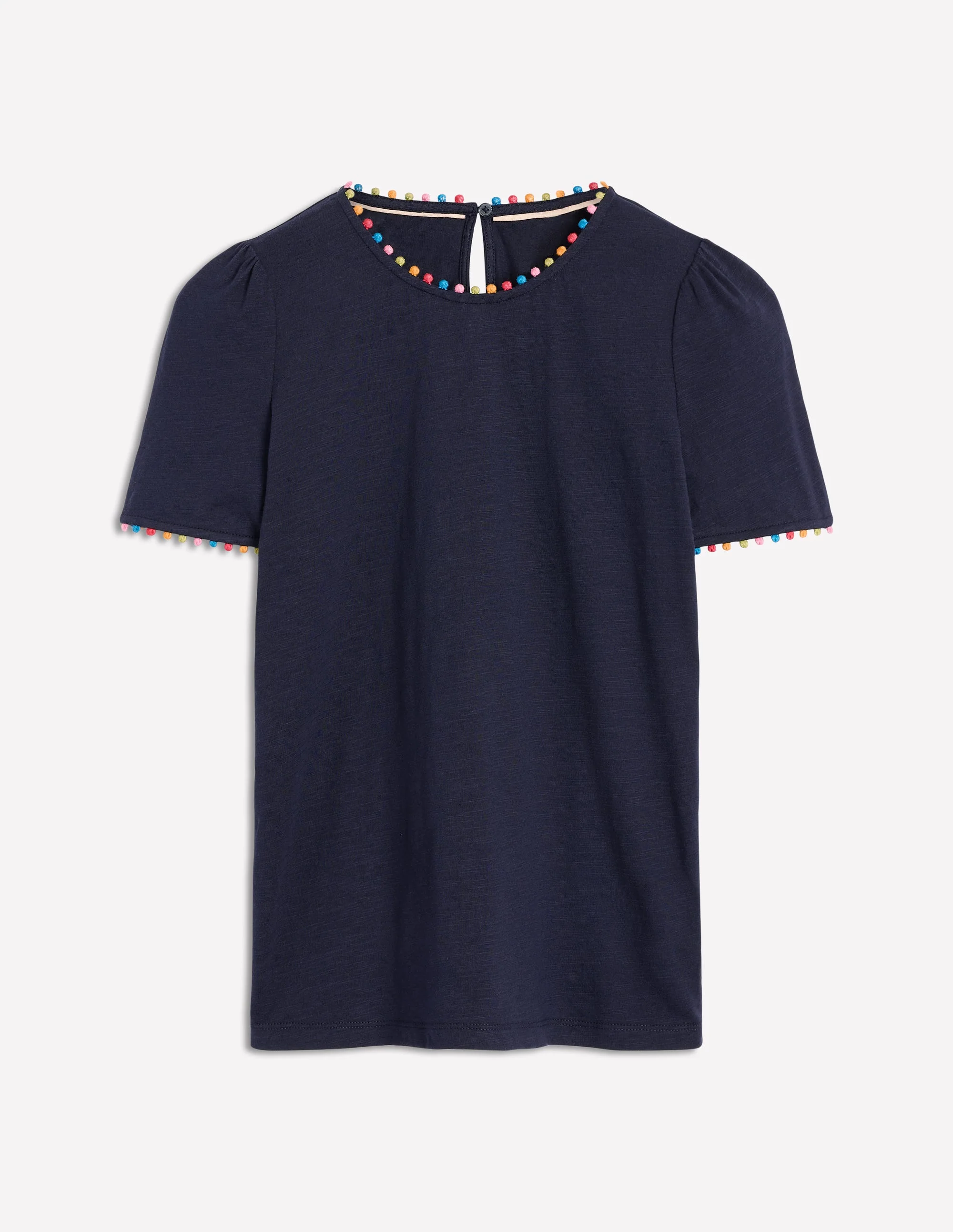 Ali Jersey-T-Shirt-Marineblau, Bunt - Image 5