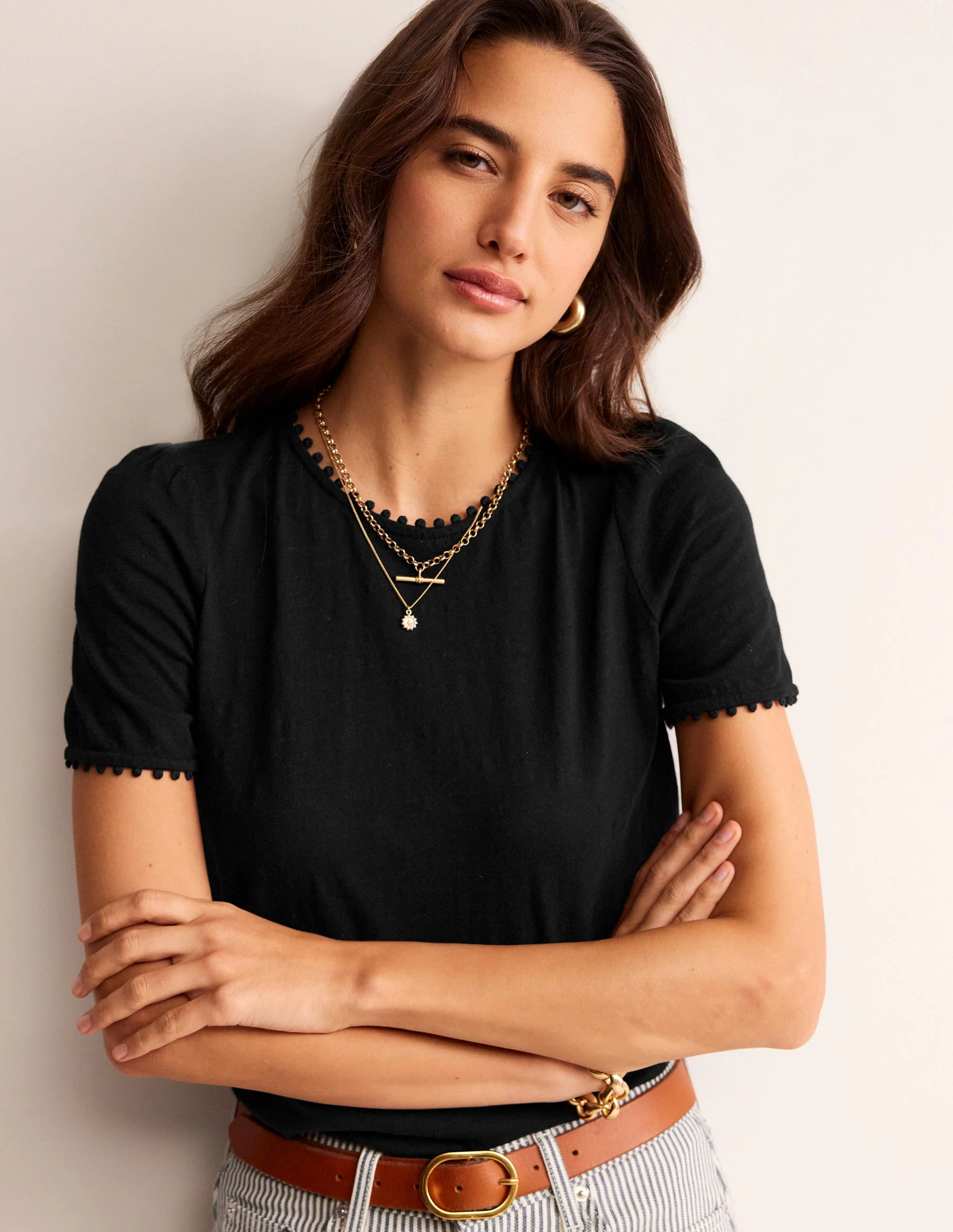 Ali Jersey-T-Shirt-Schwarz
