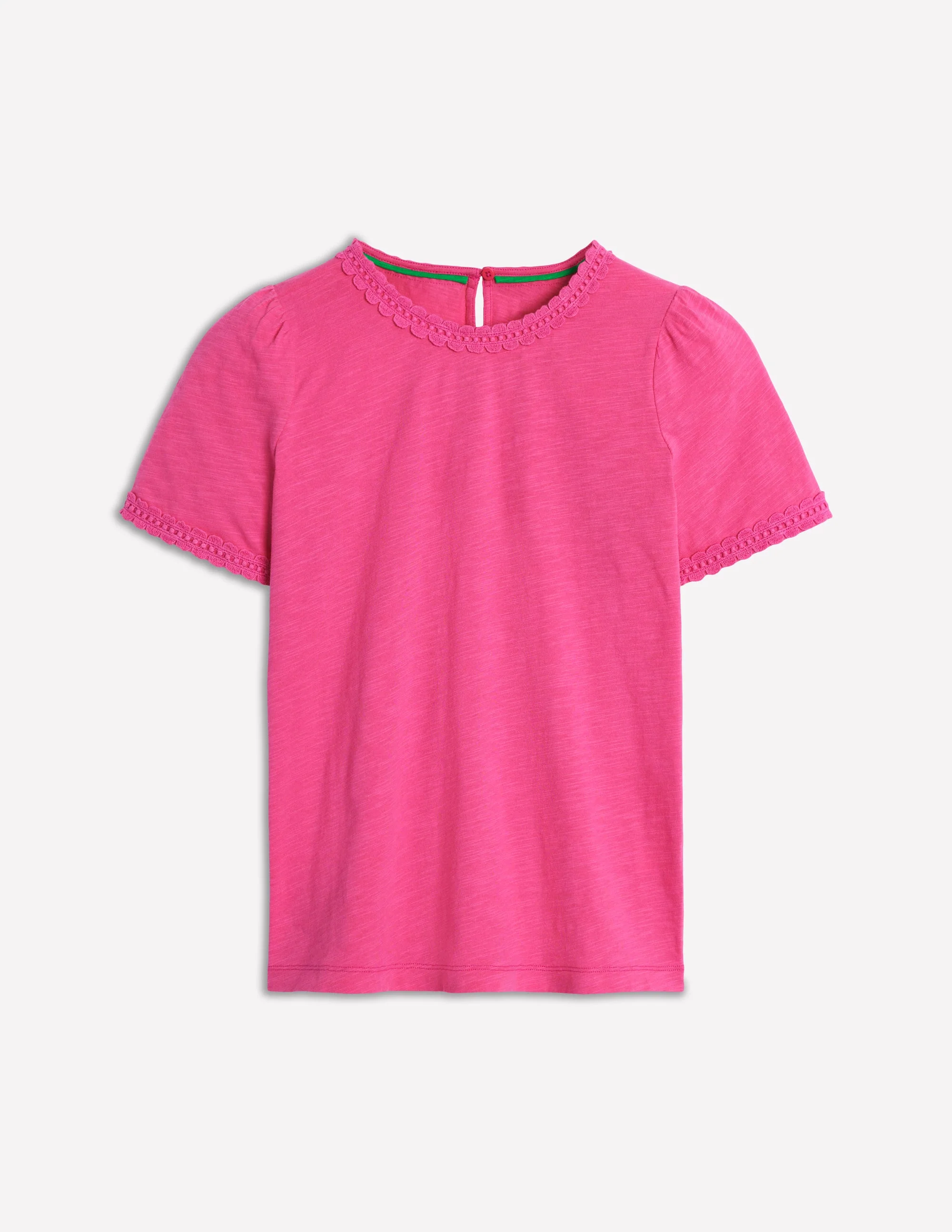 Ali T-Shirt mit Besatz-Rosa Schleife - Image 4