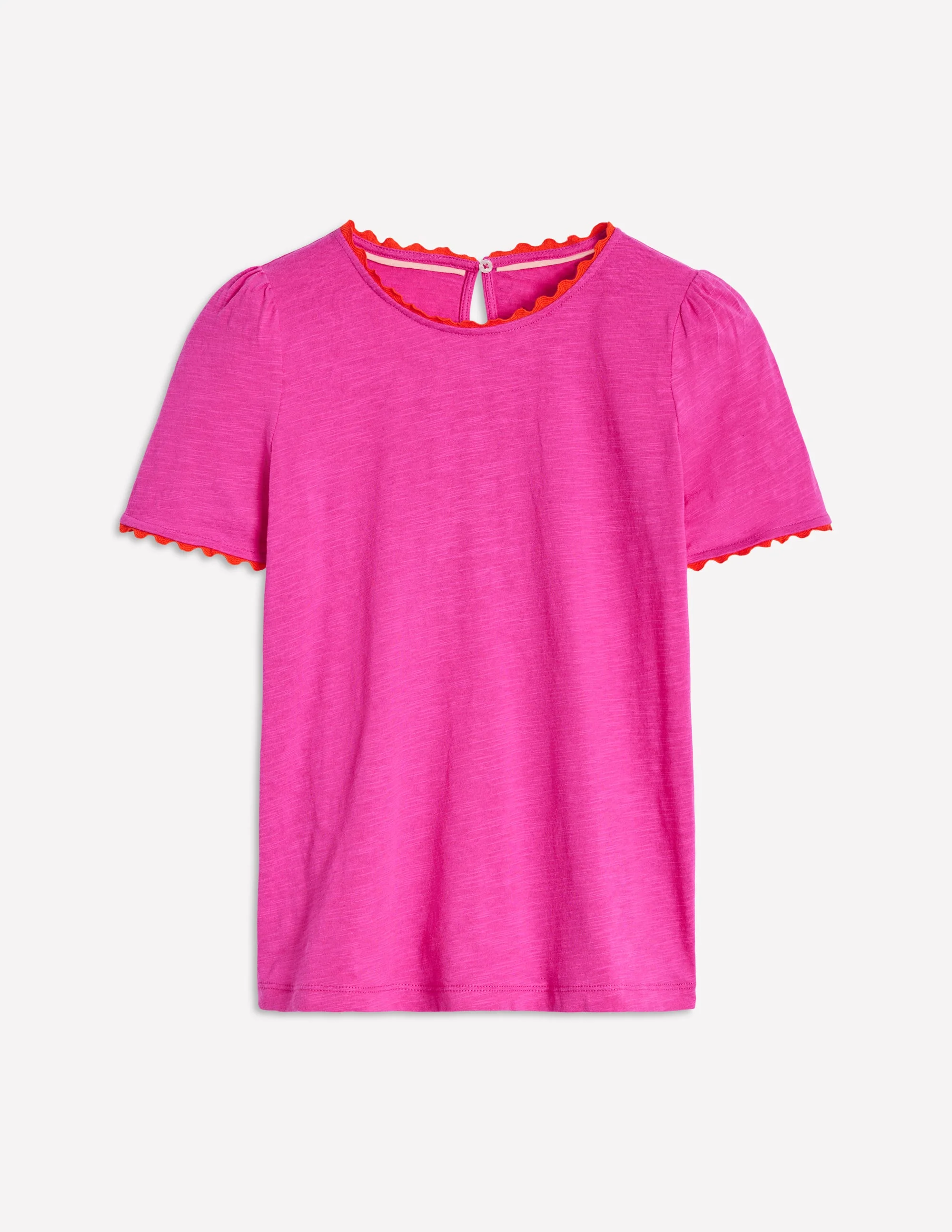 Ali T-Shirt mit Zackenlitze-Cosmeen-Pink - Image 5