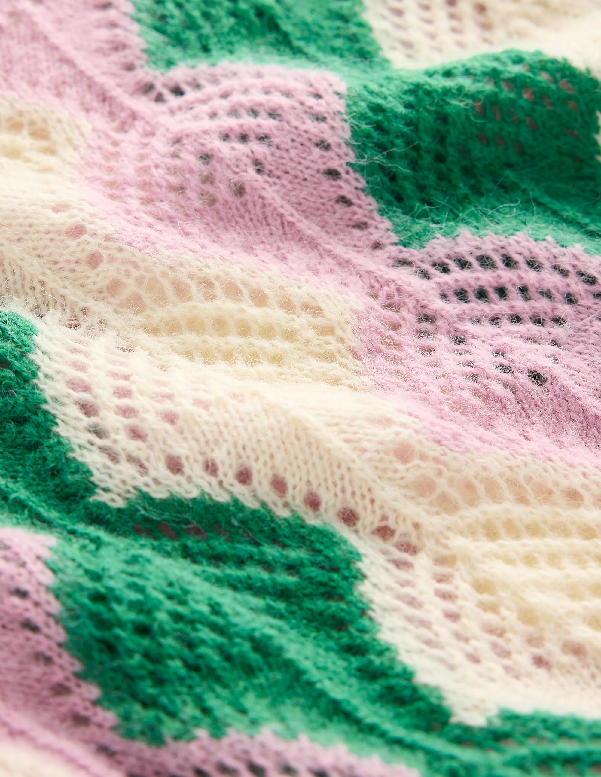 Alice Flauschiger Raglanpullover-Warmes Naturweiß/Weiches Lavendelrosa - Image 7