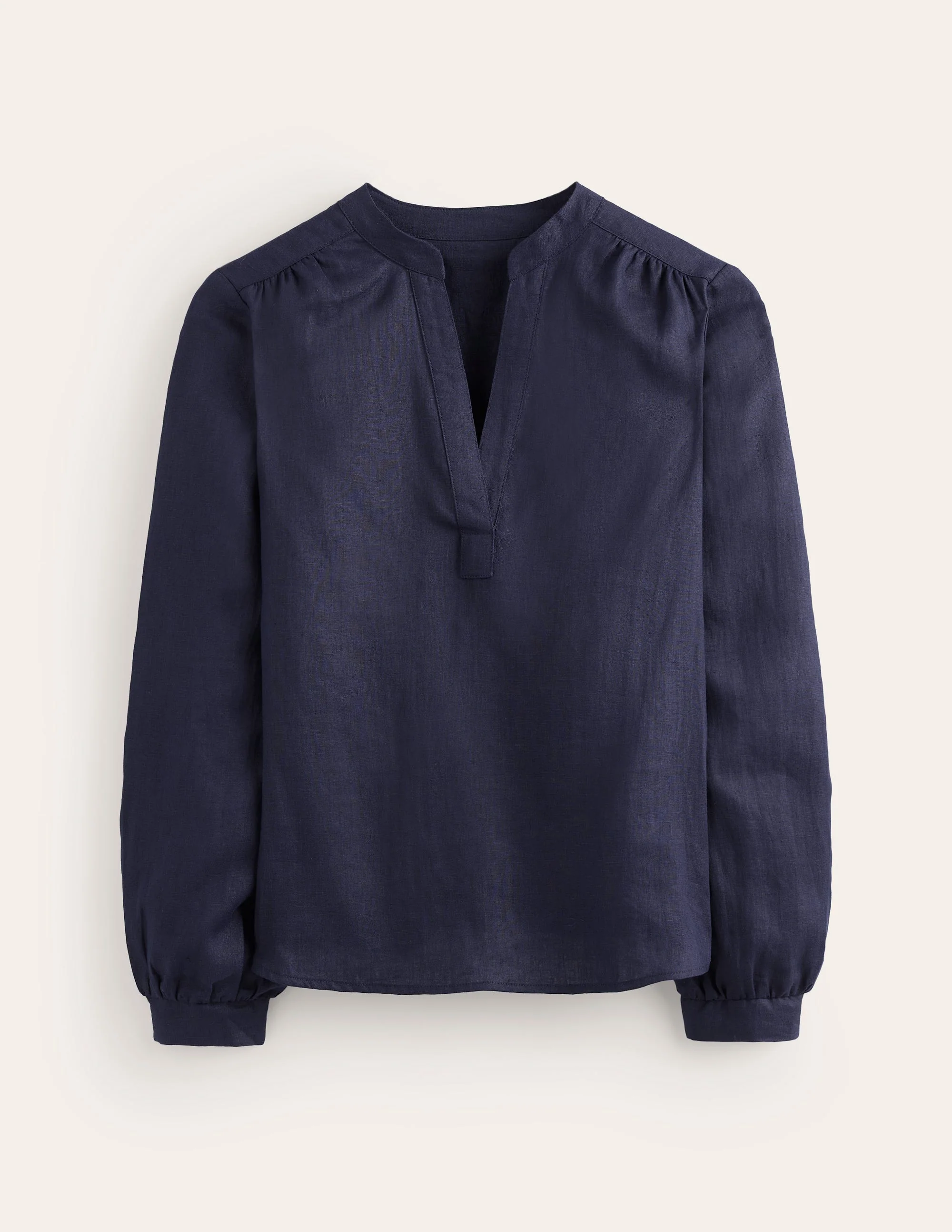 Alice Leinenoberteil-Marineblau - Image 5