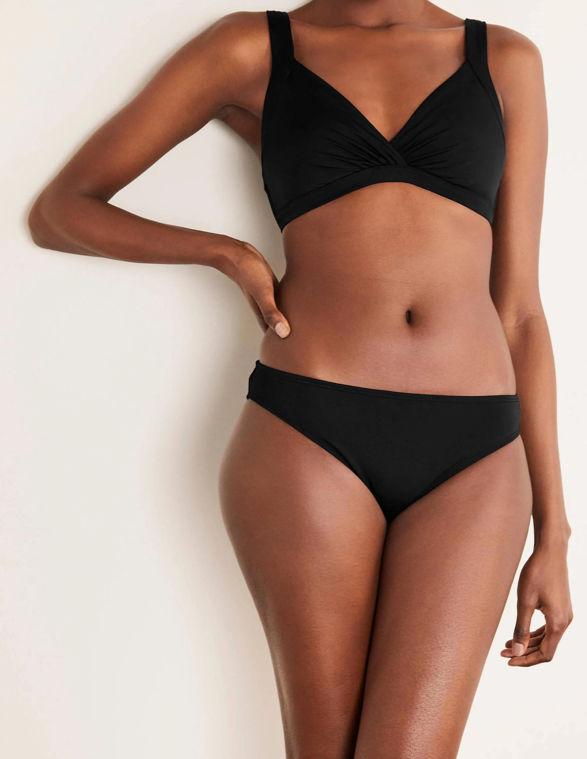 Amalfi Bikinihose-Schwarz