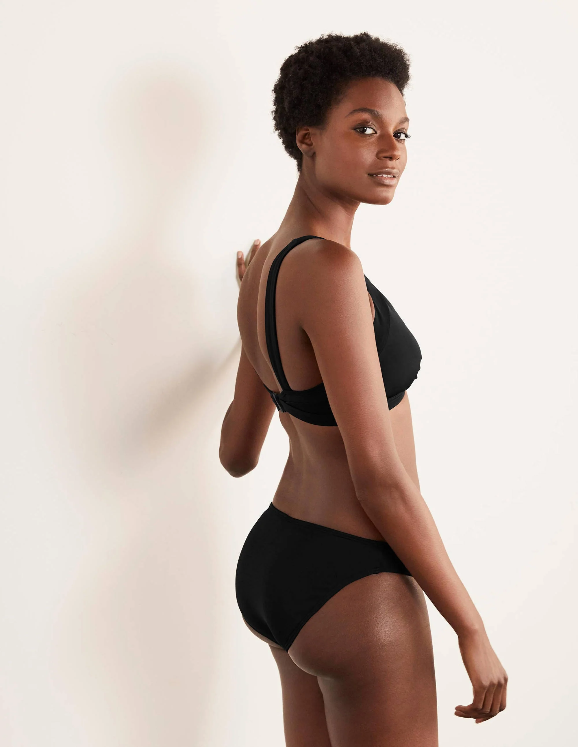 Amalfi Bikinihose-Schwarz - Image 2